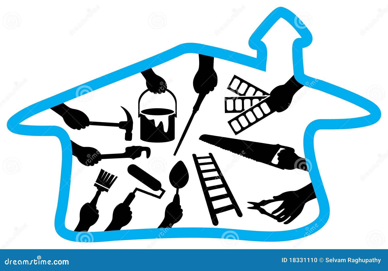 house renovation clipart - photo #36