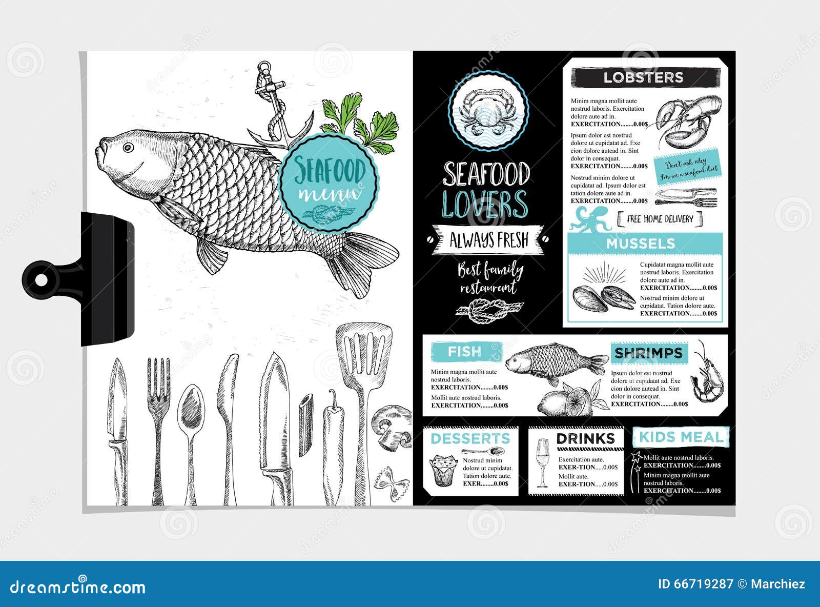 Seafood Restaurant Business Plan Template