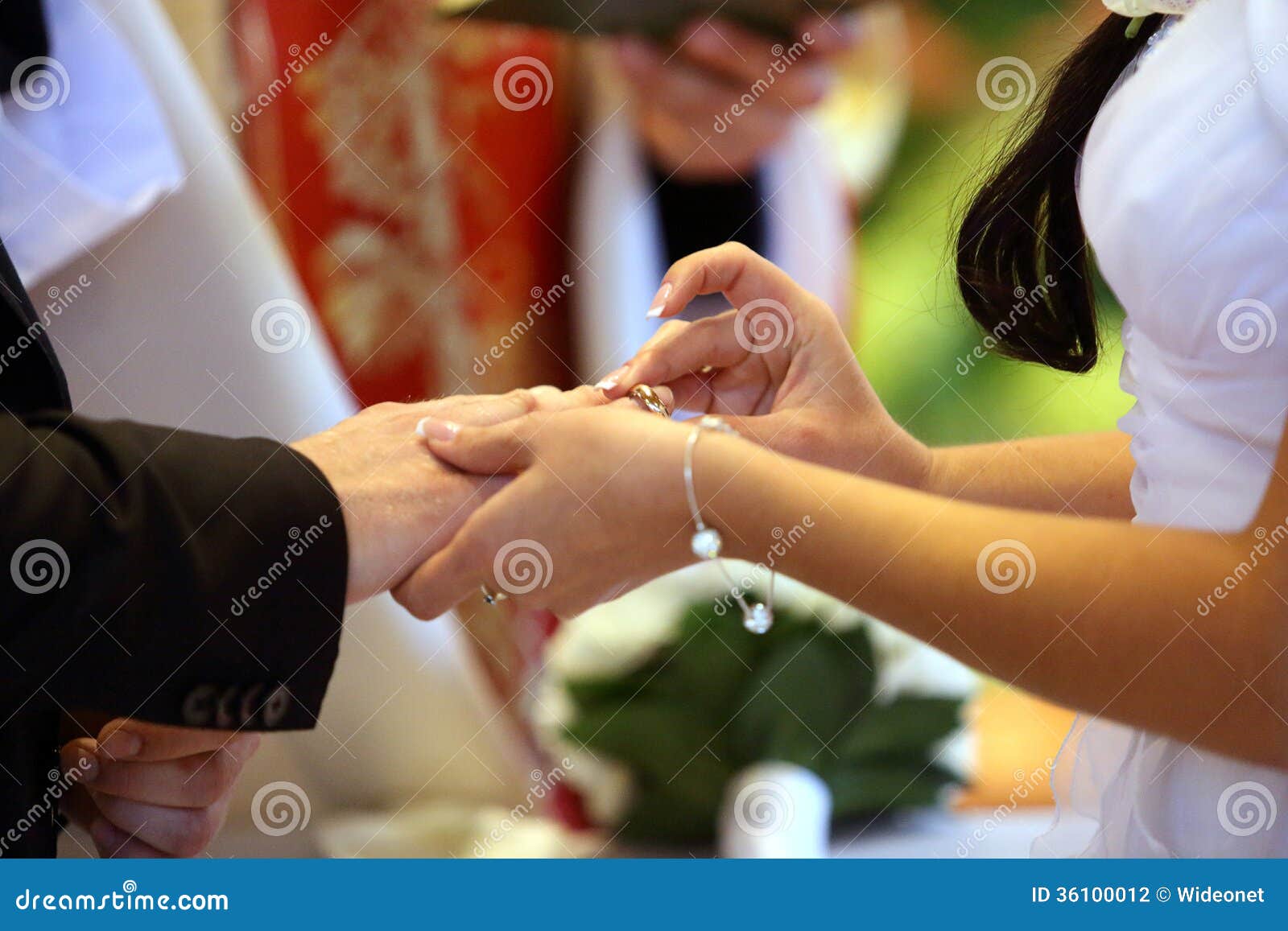 Catholic priest wedding ring
