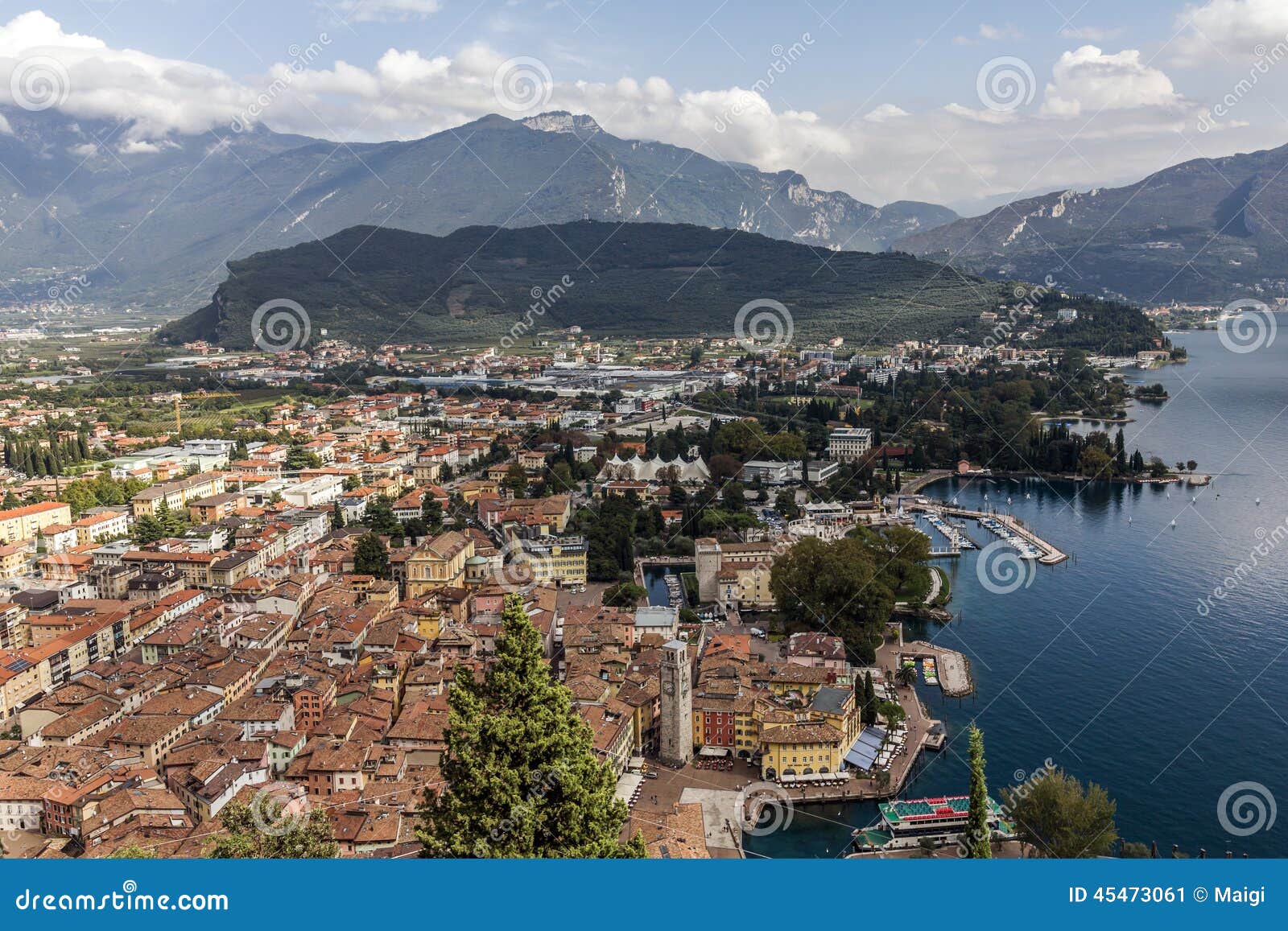 Riva del Garda by Garda Lake