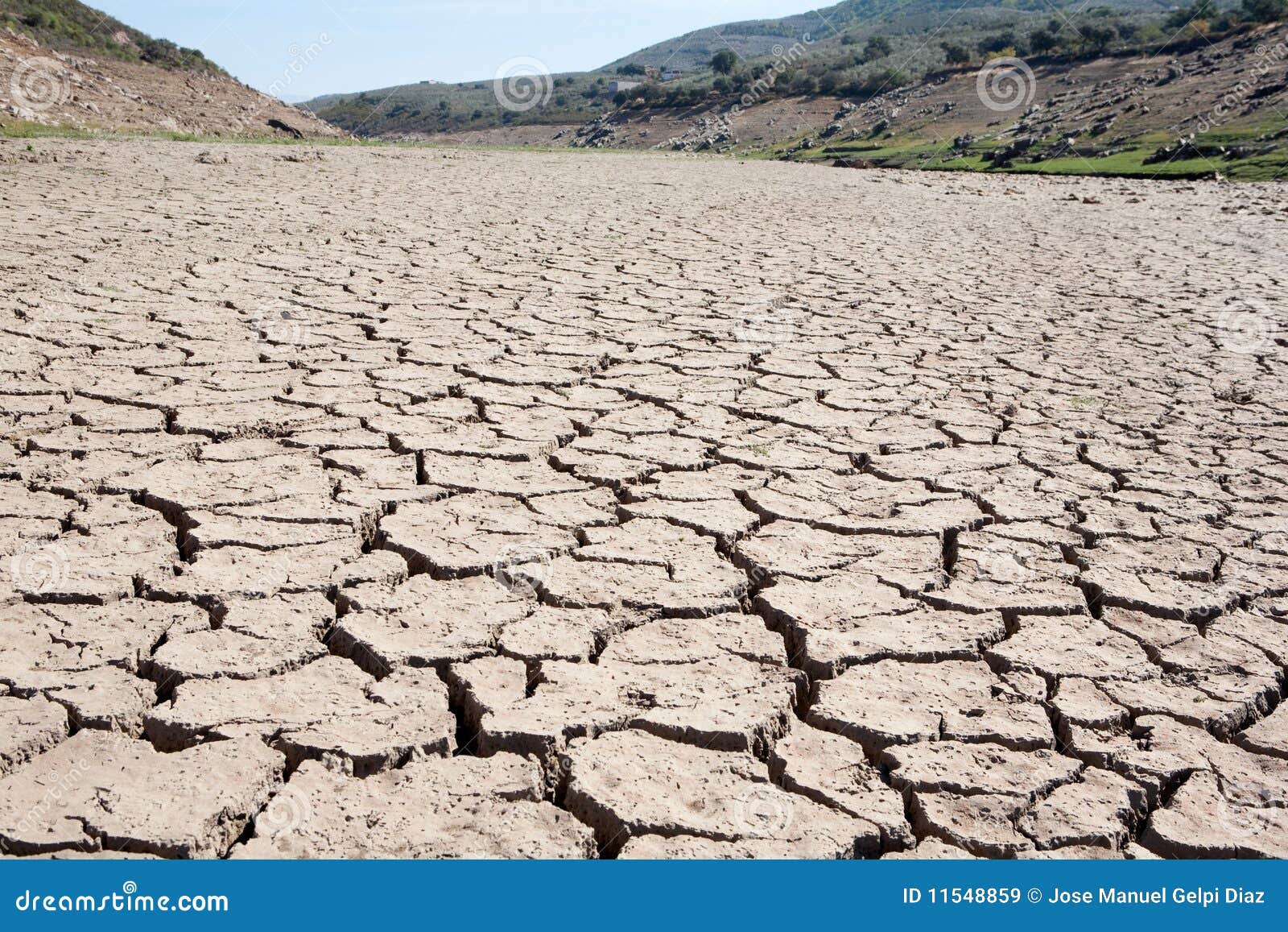 Riverbed In Drought Royalty Free Stock Images Image 11548859