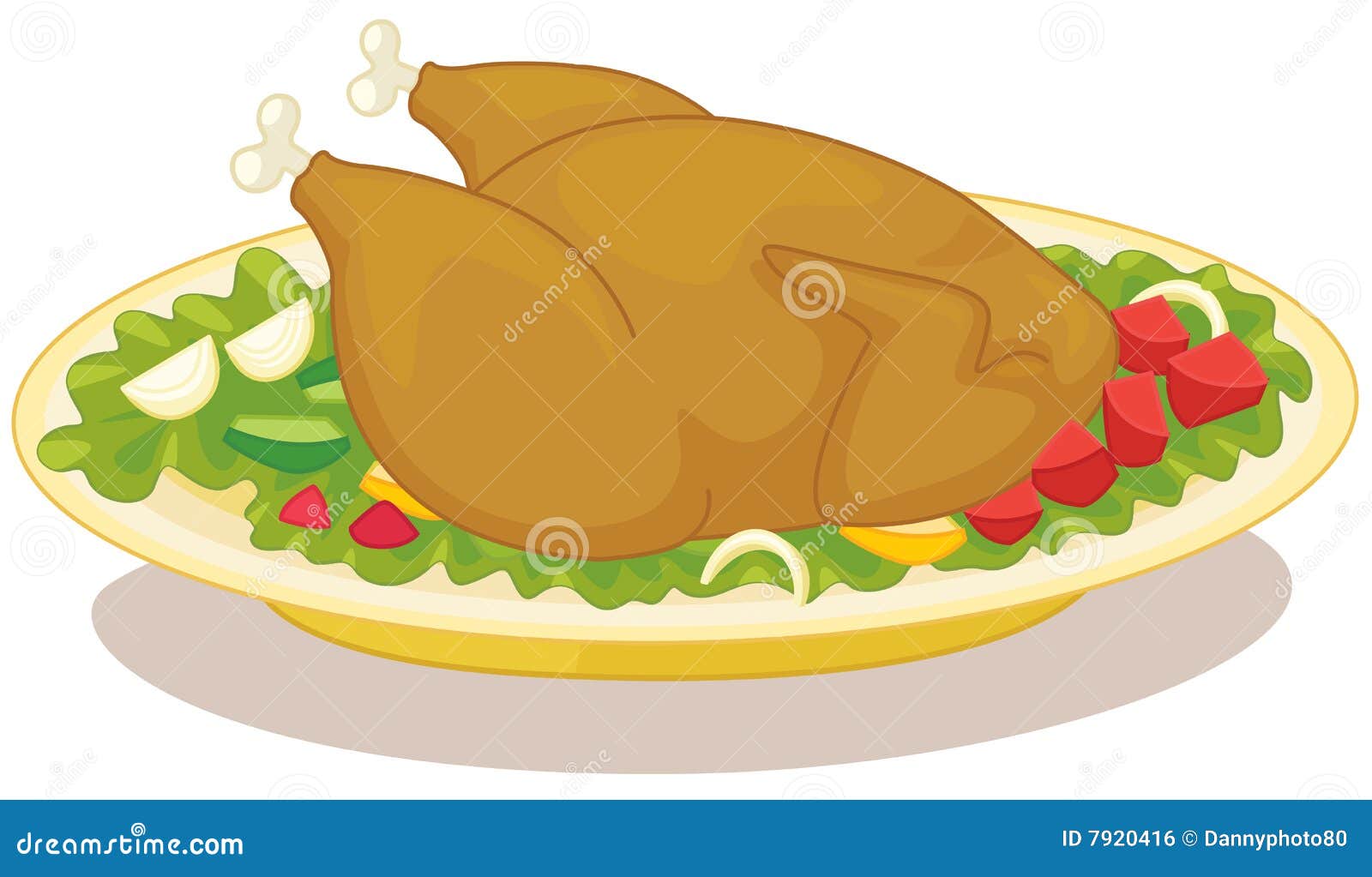 roast chicken clipart - photo #15