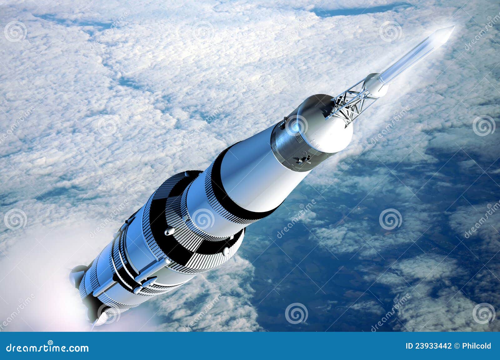 Rocket Stock Photography Image 23933442