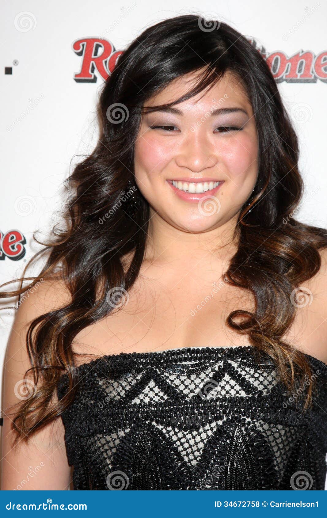 The Rolling Stones, Rolling Stones, <b>Jenna Ushkowitz</b> Redaktionelles Stockfoto - rolling-stones-rolling-stones-jenna-ushkowitz-34672758