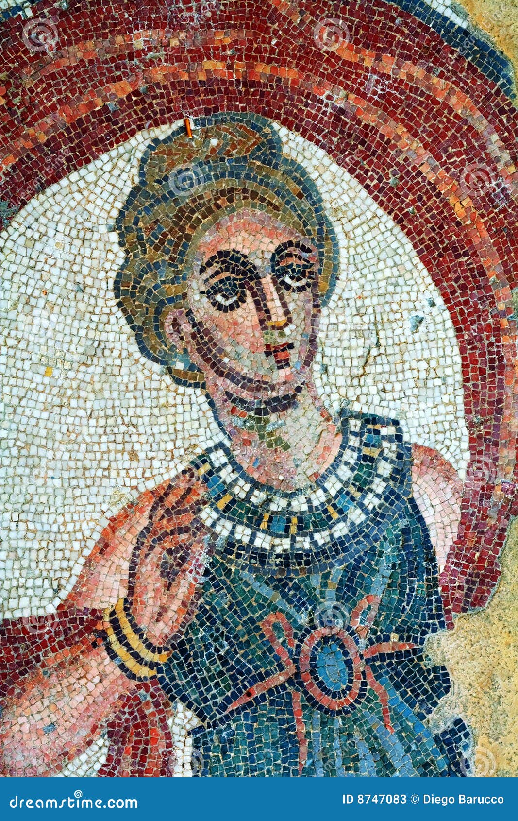 Roman Villa Mosaic - Sicily Stock Photos - Image: 8747083