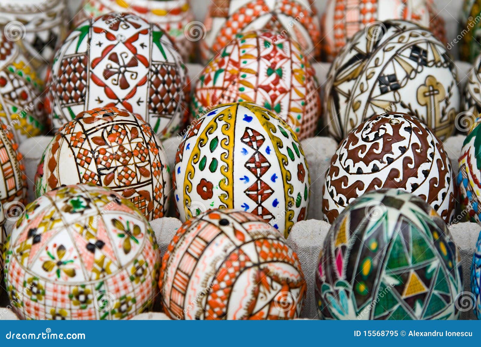 Romanian Traditional Easter Eggs Royalty Free Stock Photo Image 15568795