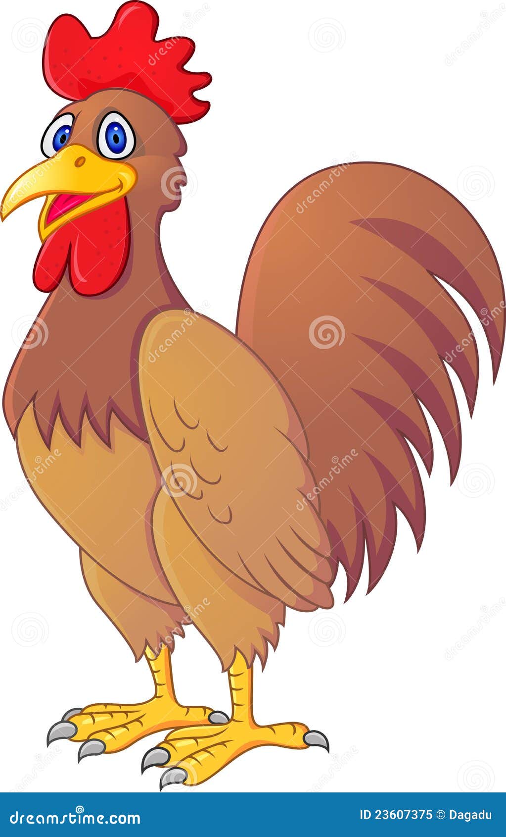 Rooster Cartoon Royalty Free Stock Photo - Image: 23607375