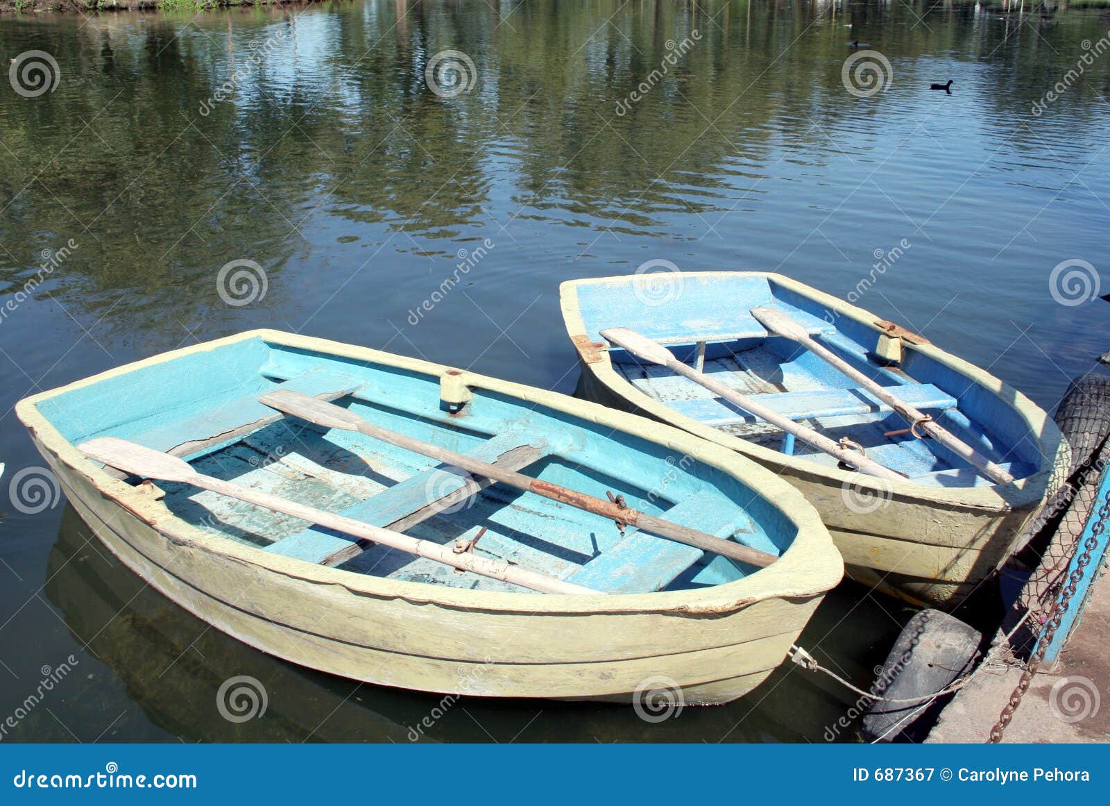 Row Boats Royalty Free Stock Photography - Image: 687367