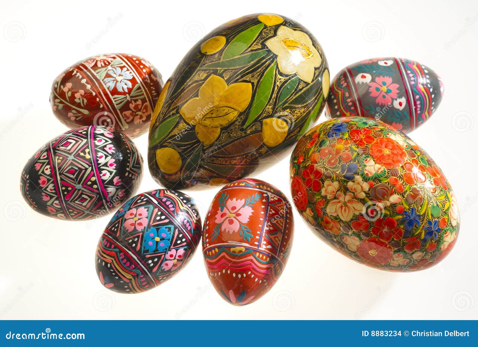 Russian Eggs Stock Images Image 8883234