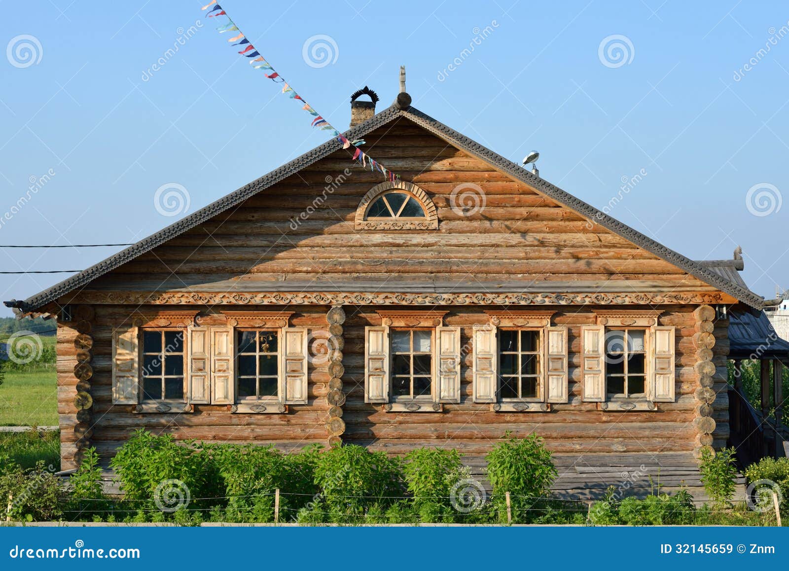 Russian House Royalty Free Stock Images - Image: 32145659
