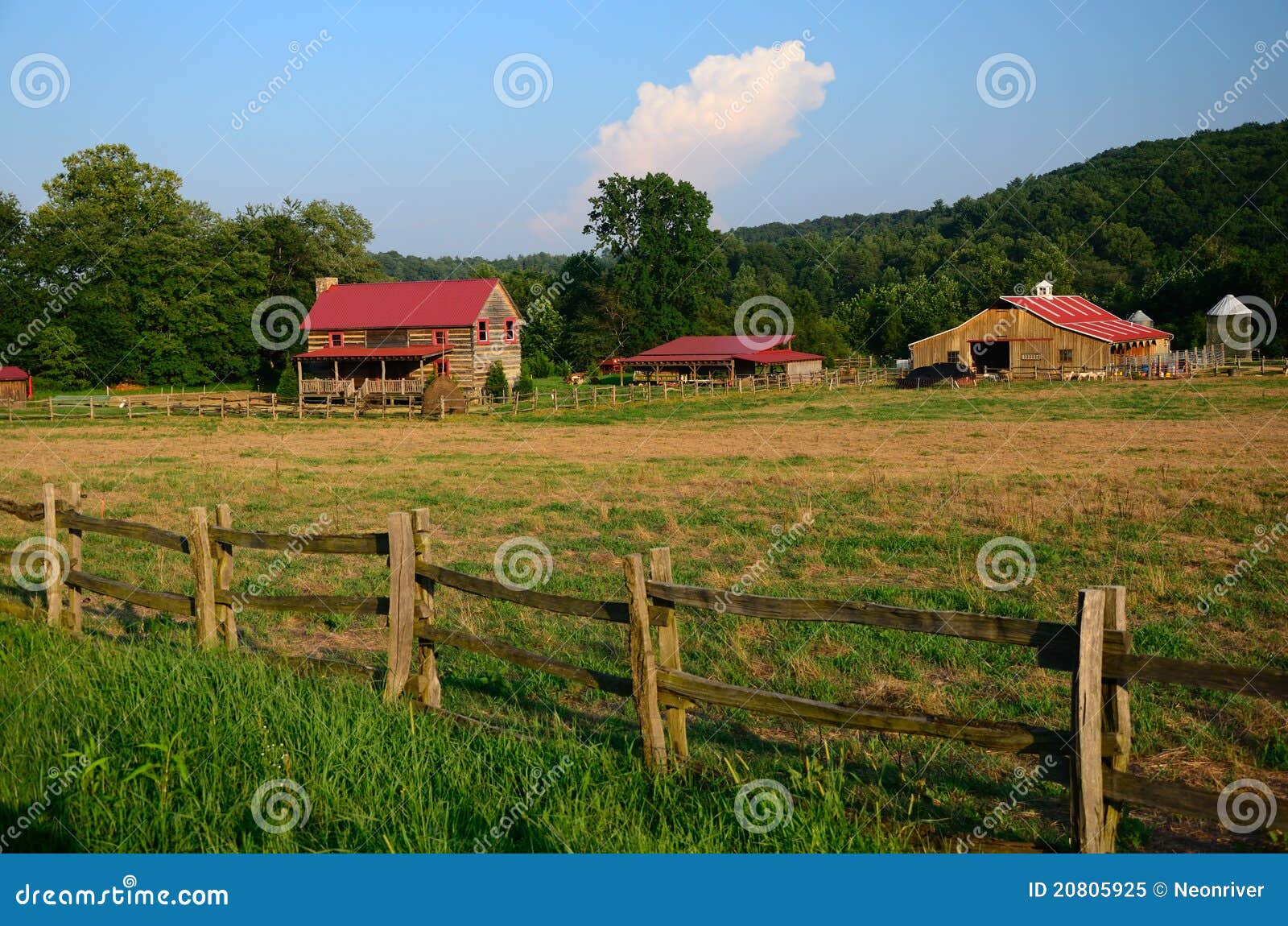Rustic Farm Royalty Free Stock Photo Image 20805925