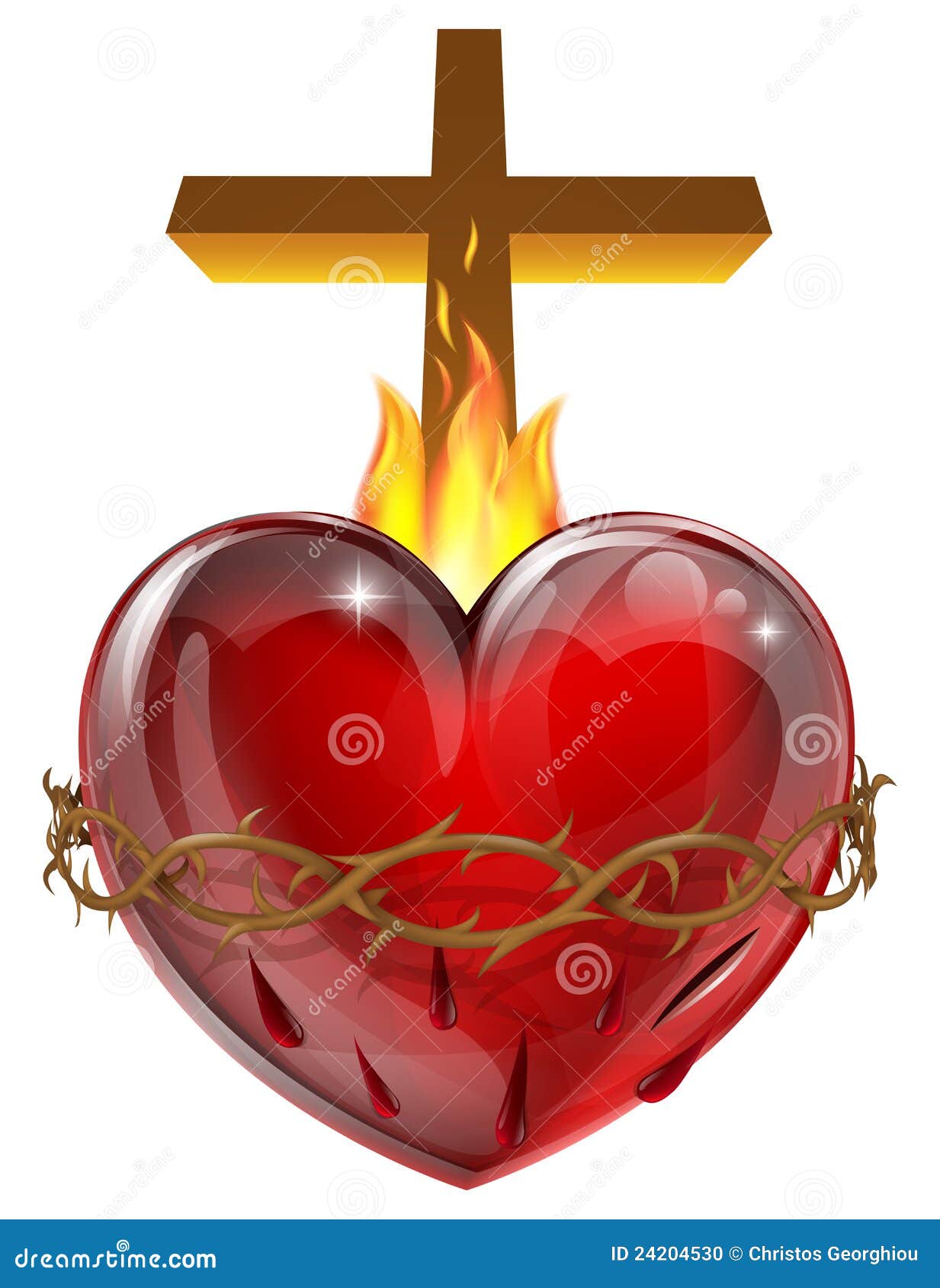 free clip art sacred heart jesus - photo #46