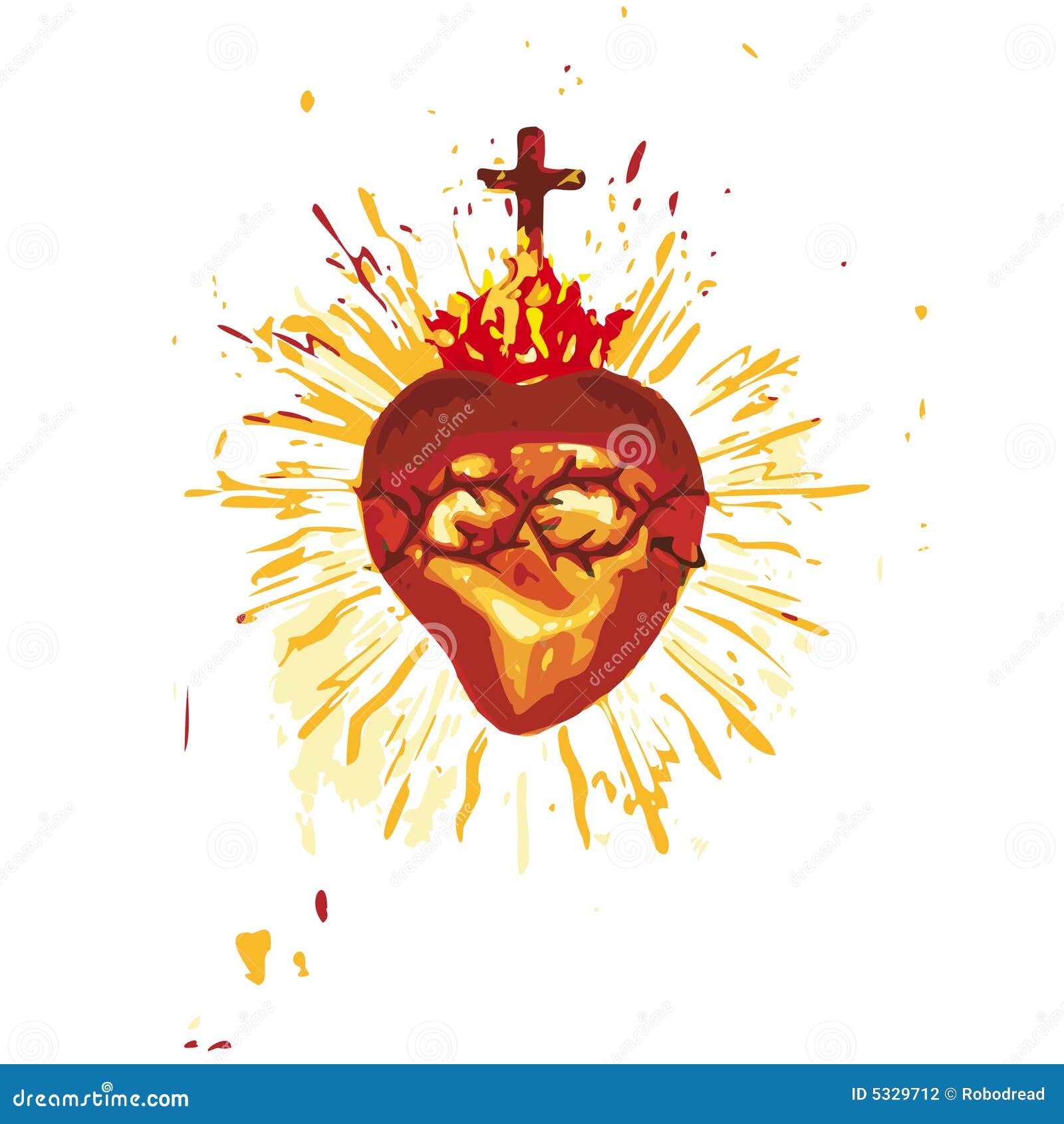 free clip art sacred heart jesus - photo #32