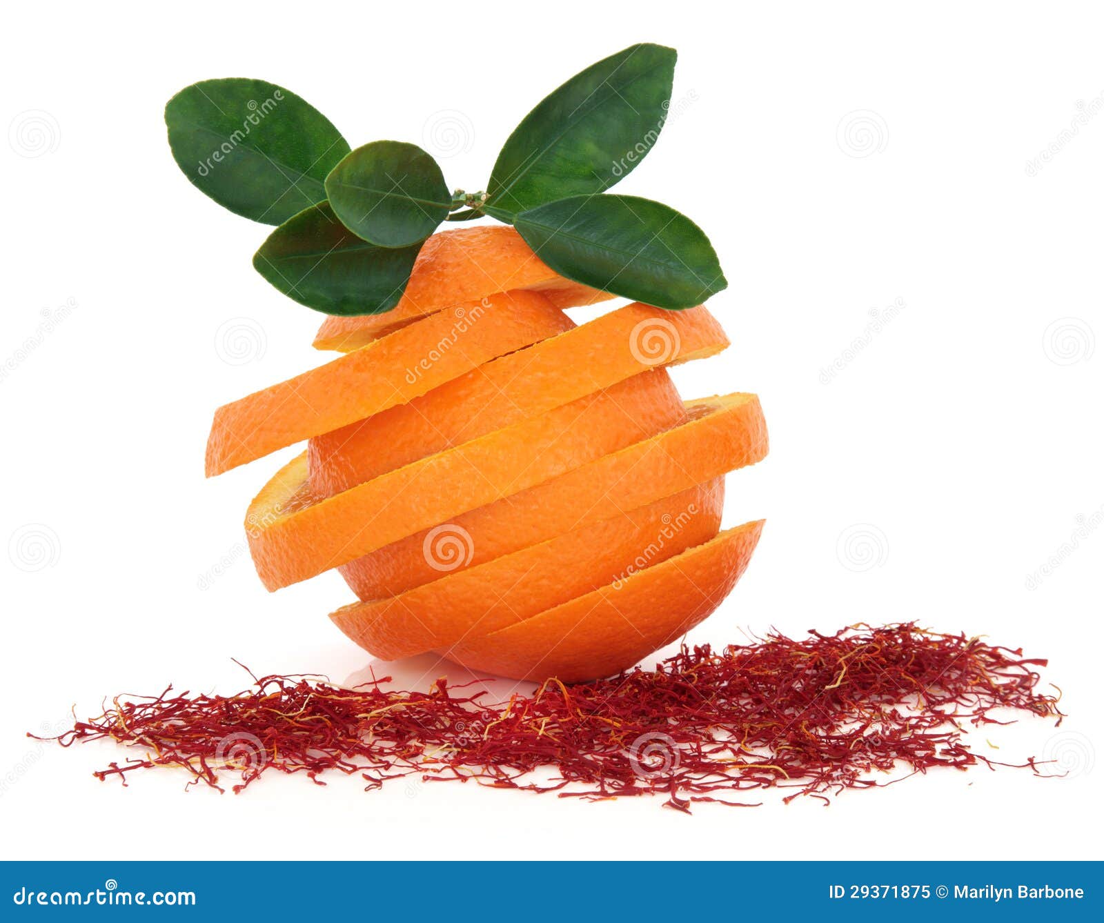 Saffron And Orange Fruit Royalty Free Stock Photo Image 29371875