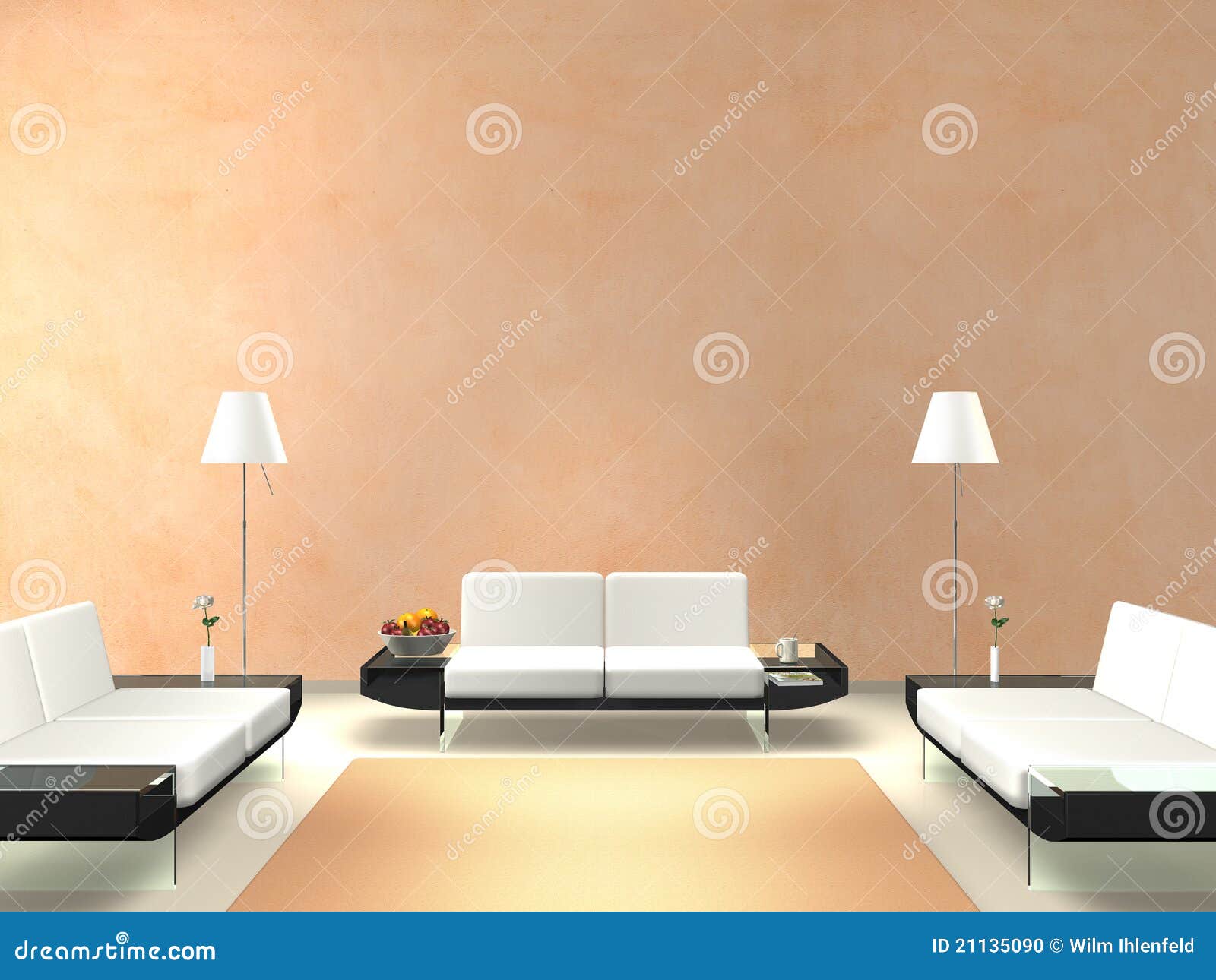 Sala De Estar Colorida ~ com espaço para a decoração da parede gosta de frames de retrato Sala De Estar Colorida ~ com espaço para a decoração da parede gosta de frames de retrato