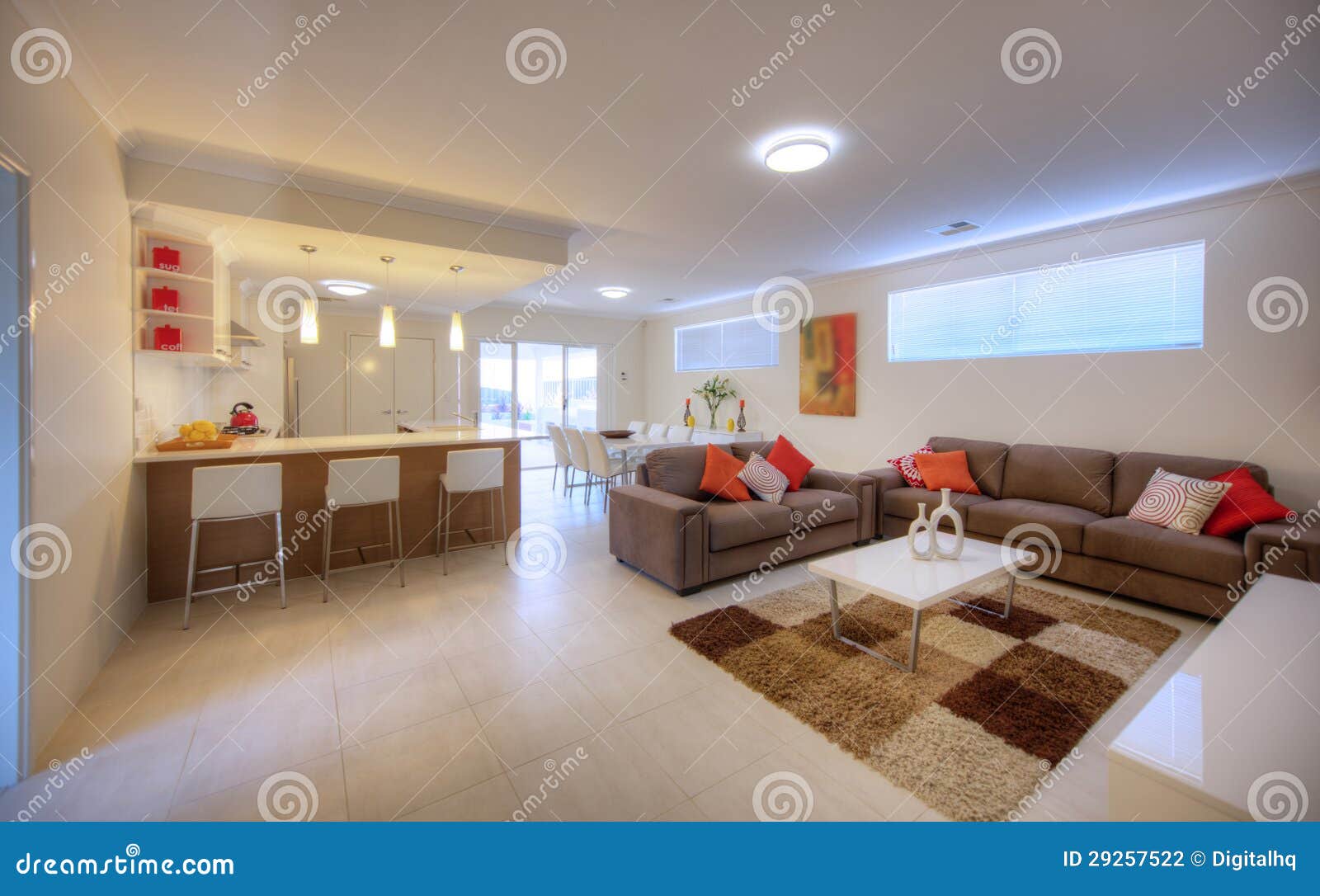 Fotos De Sala De Estar Con Sofa Marron
