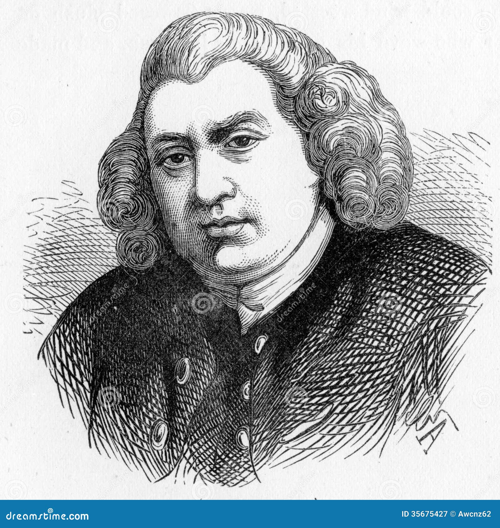 <b>Samuel Johnson</b> (1709 - 1784), häufig gekennzeichnet als Dr. Johnson, <b>...</b> - samuel-johnson-35675427