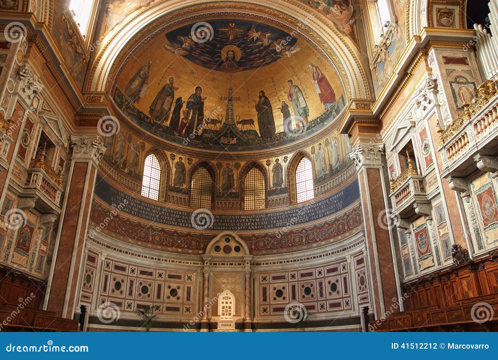 Abside San Giovanni In Laterano San Giovanni En El ábside De Laterano, Roma, Italia Fotografía