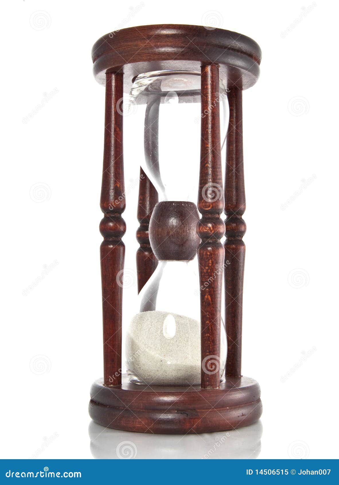 Sand Clock Isolated 2 Royalty Free Stock Photo - Image: 14506515