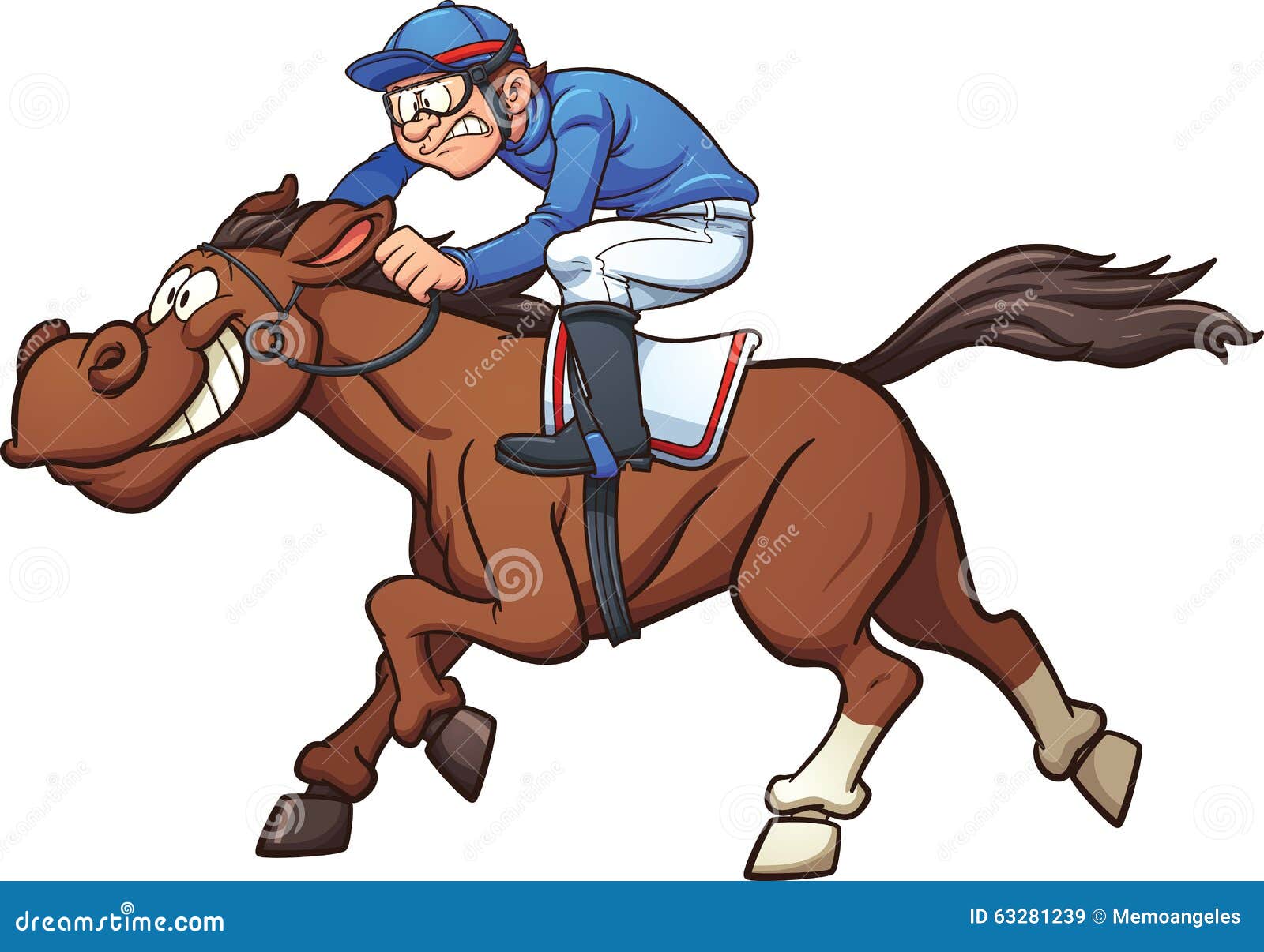 clip art of horse racing - photo #49