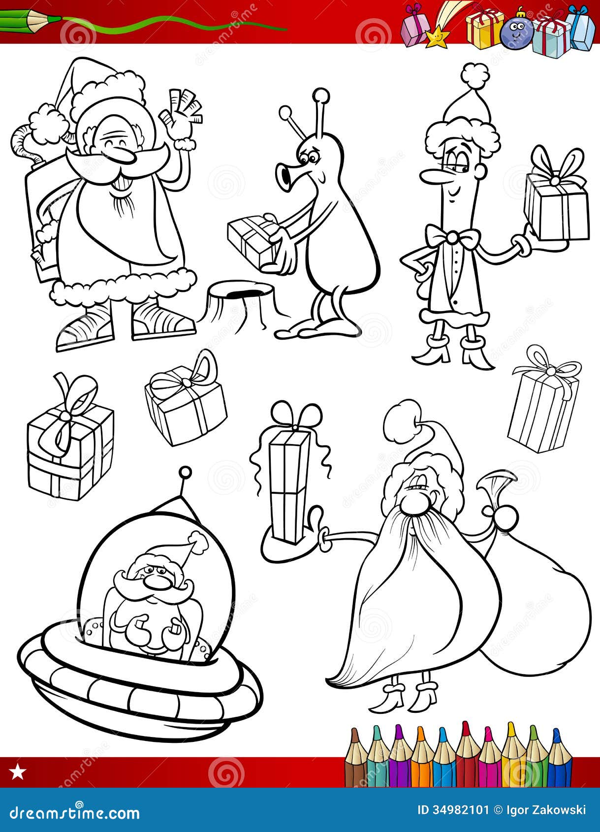 holiday themed coloring pages - photo #19