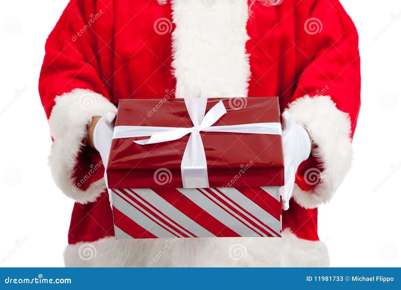 santa claus giving christmas presents stock photos image santa claus giving christmas presents stock photos image