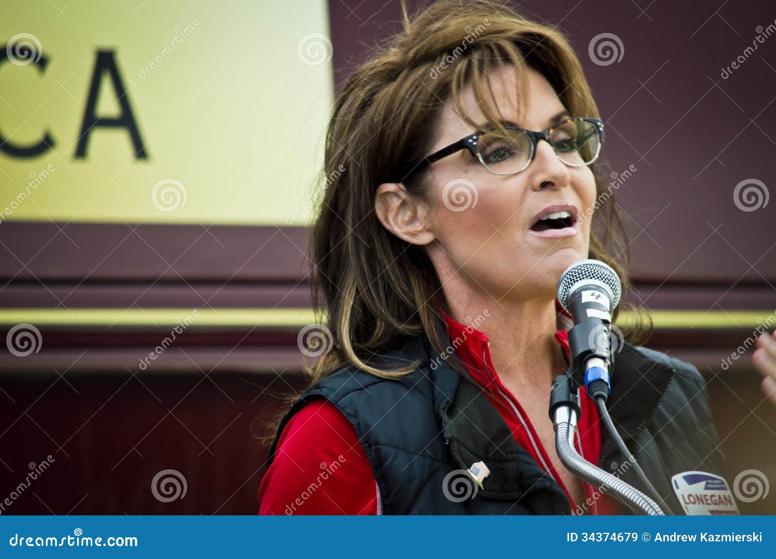 Sarah Palin 13 Redaktionelles Stockbild