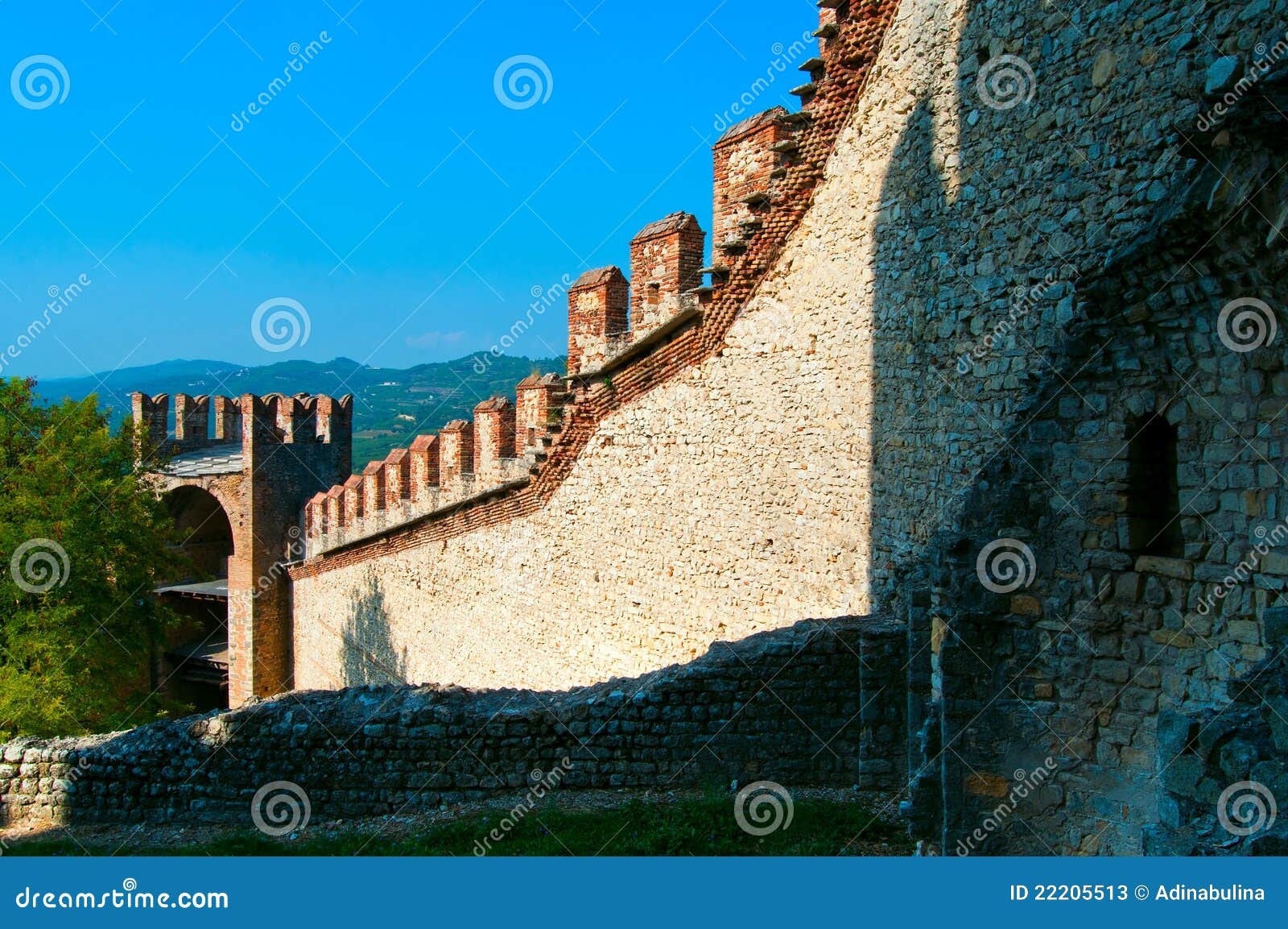 Scaligero Castle Stock Photos Image 22205513 scaligero castle stock photos image 22205513