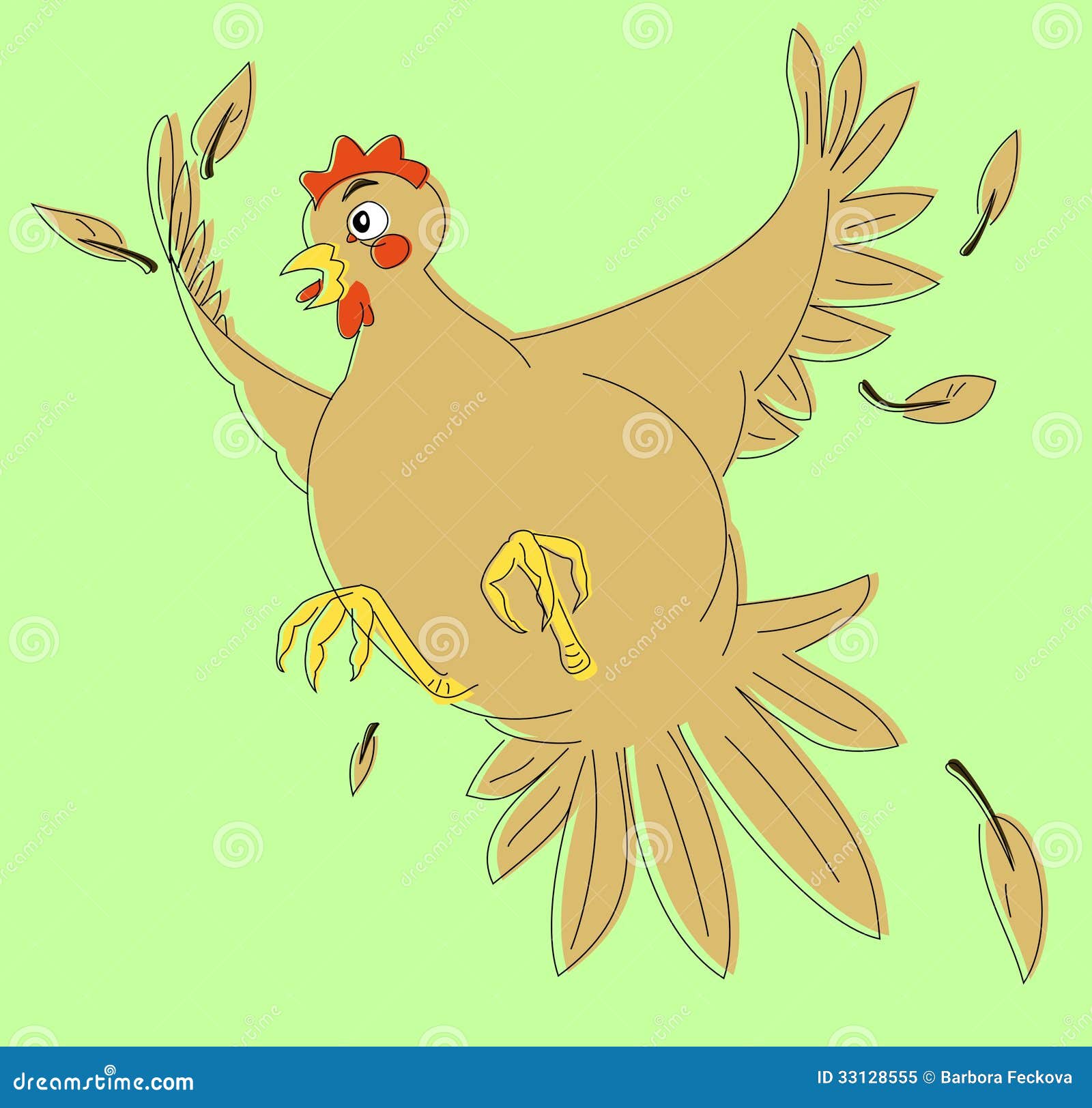 scared chicken clipart free - photo #35