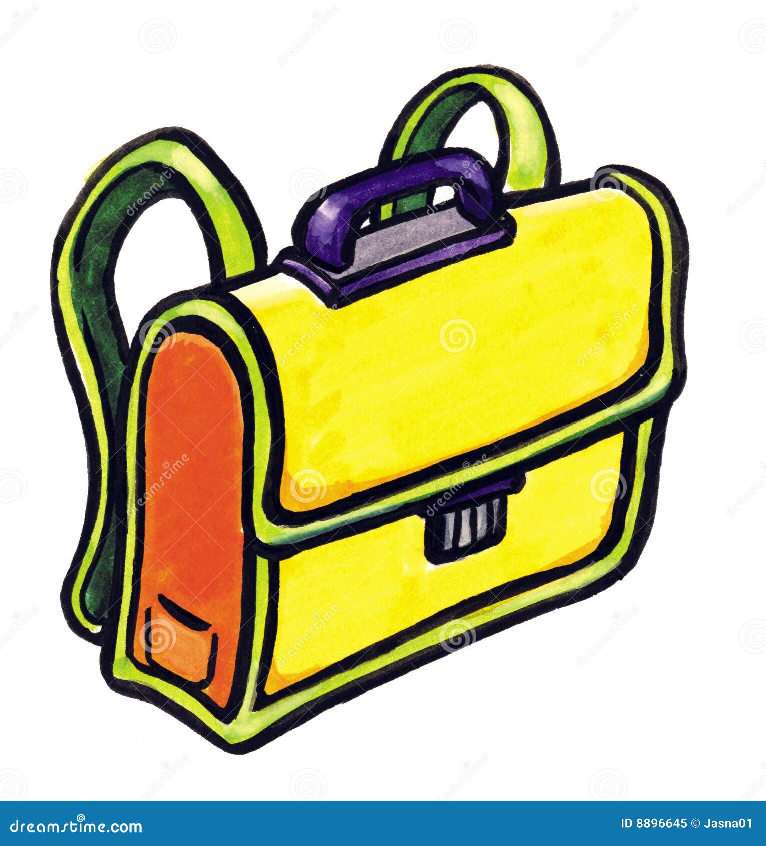 clipart of a school bag - photo #34