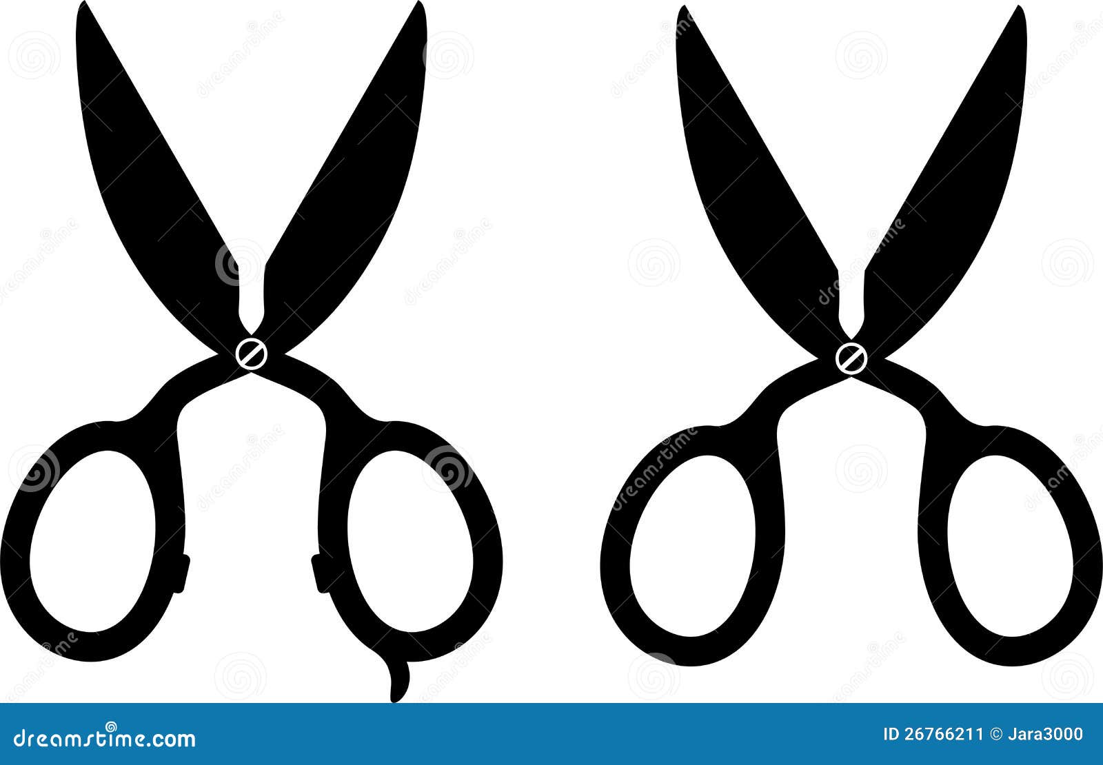 Scissors Silhouette Stock Image - Image: 26766211