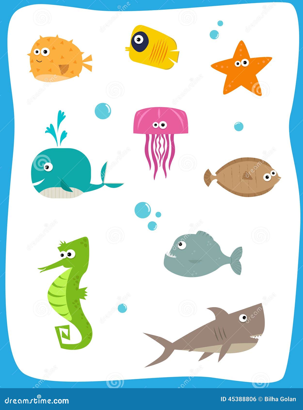 seaanimalssong,seaanimals cute baby cartoon sea animals