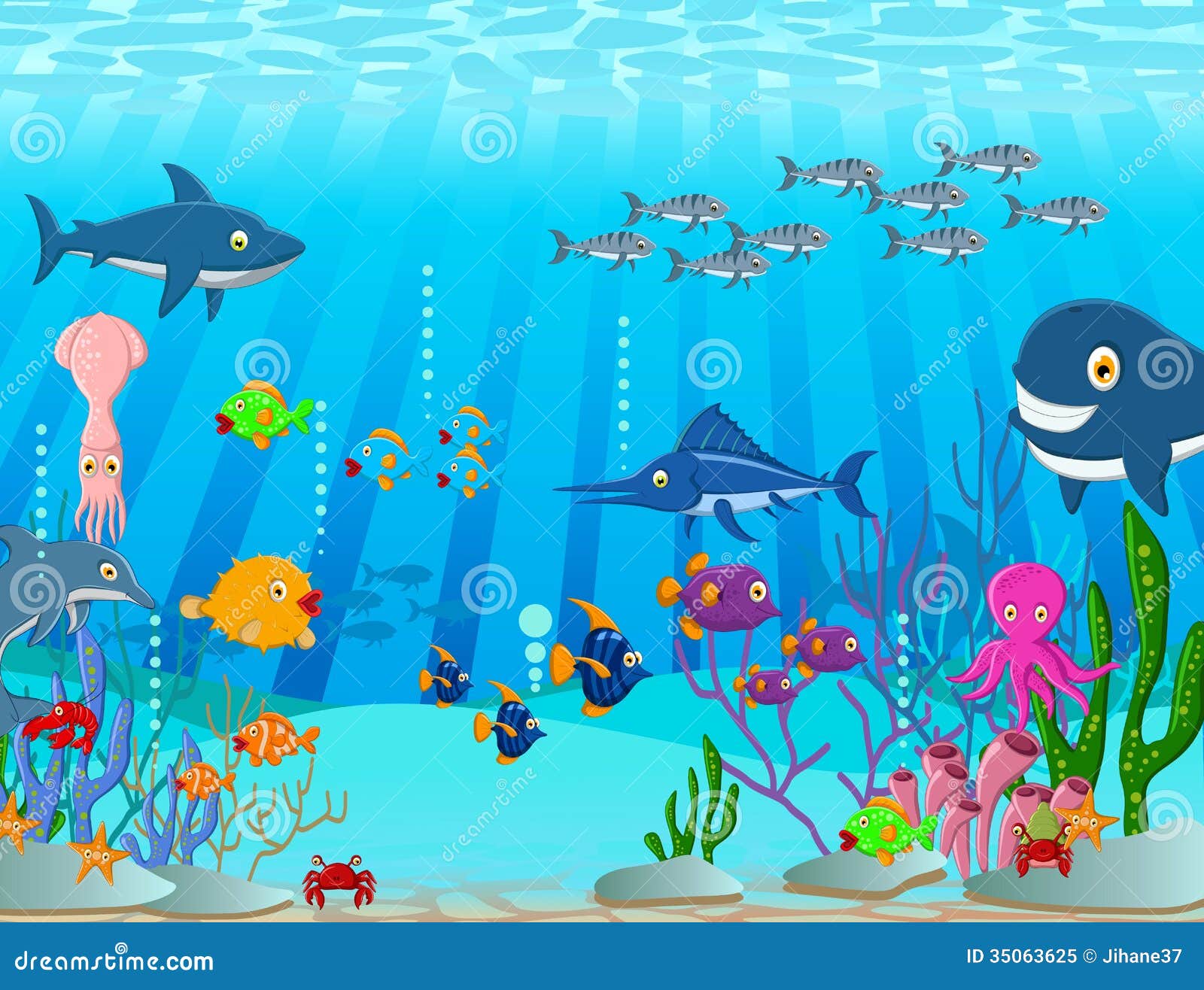 free clipart underwater scenes - photo #34