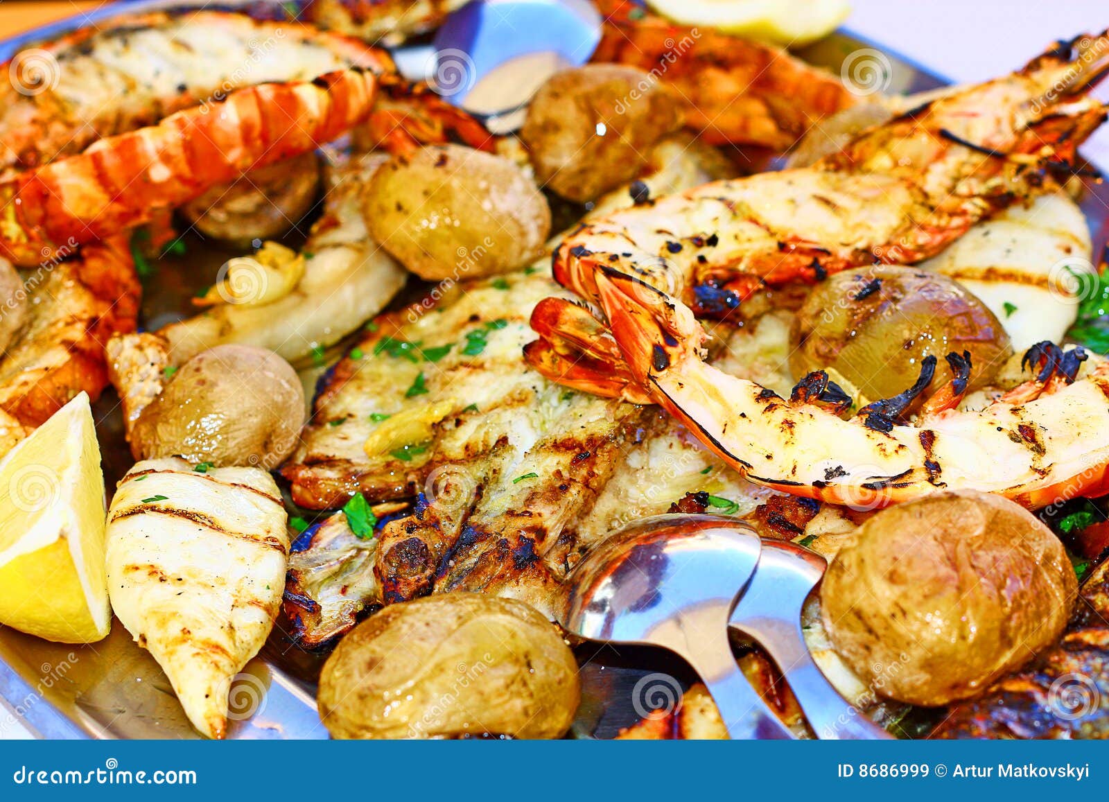 Seafood Royalty Free Stock Images - Image: 8686999