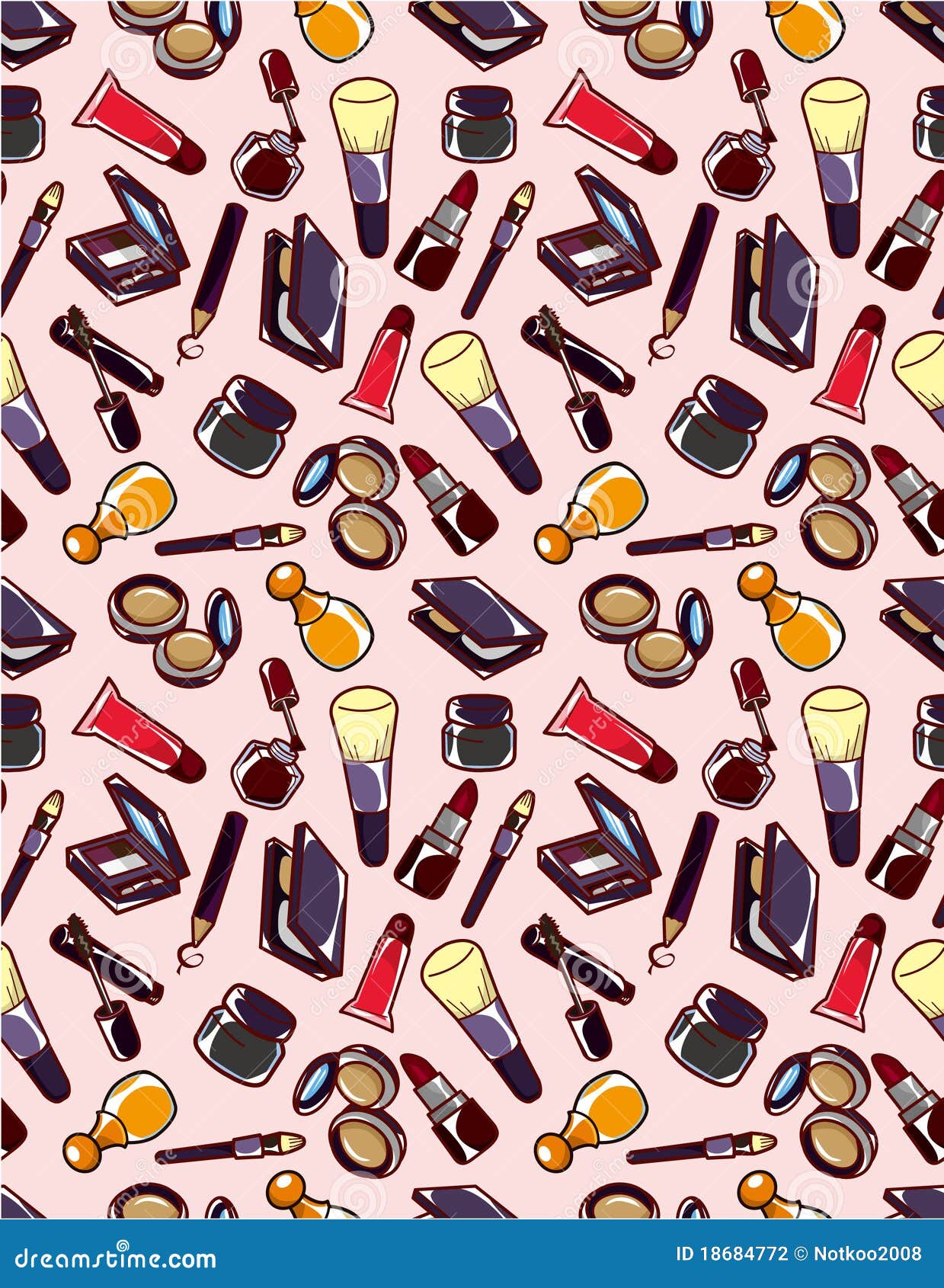 tumblr backgrounds makeup Stock Photography  18684772 Makeup  Pattern Image: Seamless