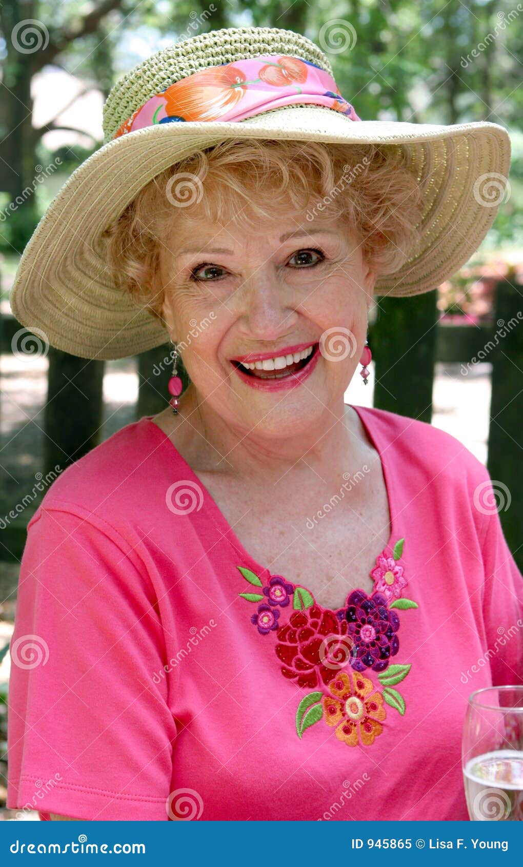 Senior Beauty Happy Royalty Free Stock Photo Image 945865