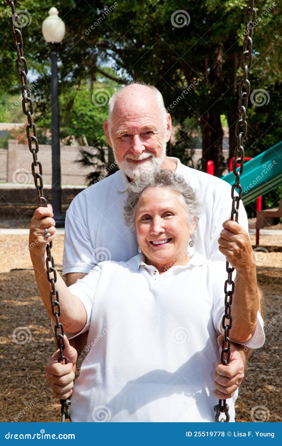 Senior Swingers Royalty Free Stock Photos - Image: 25519778