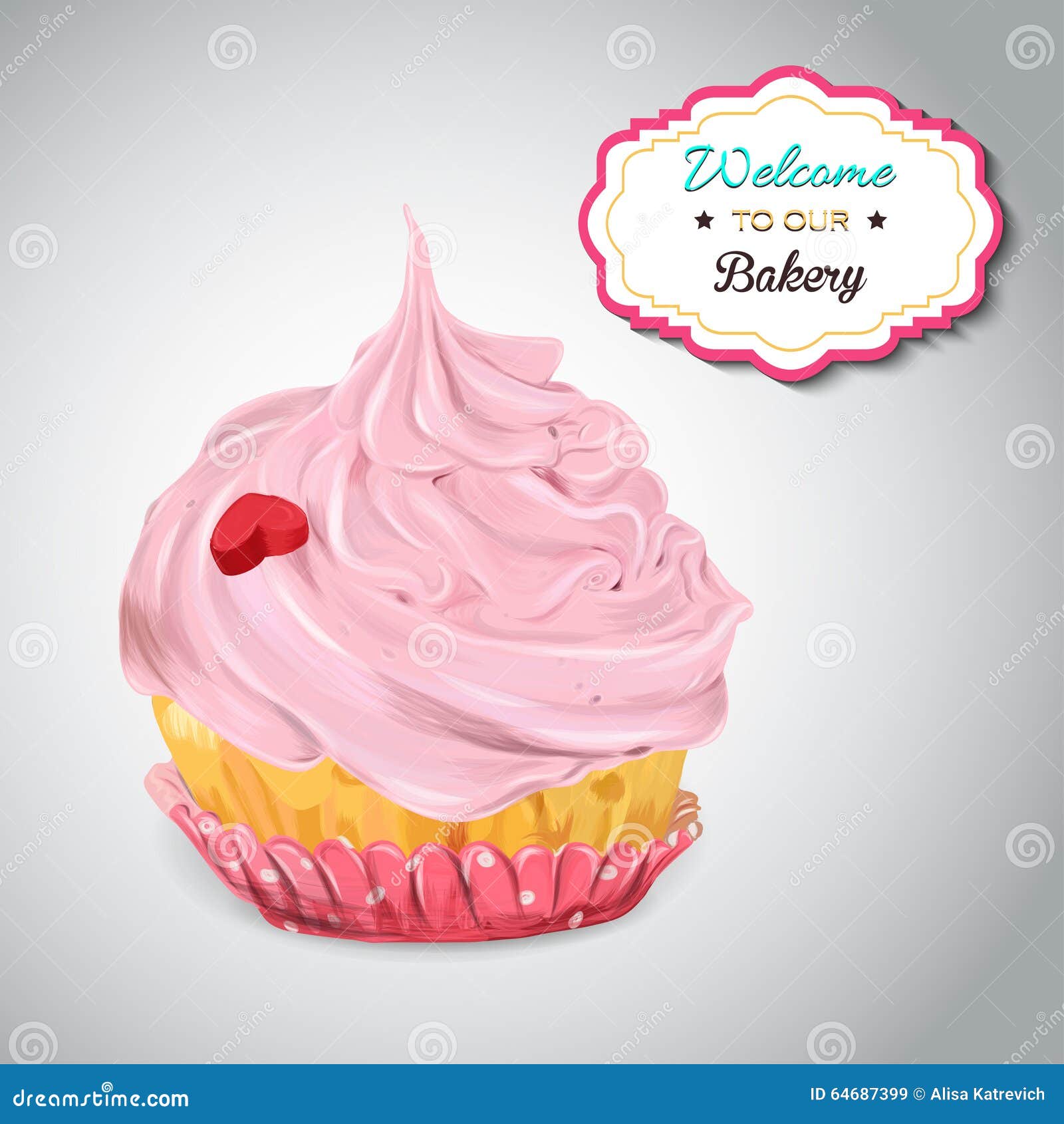 set of delicious cupcakes with different toppings stock vector image 64687399 set of delicious cupcakes with different toppings stock vector image 64687399