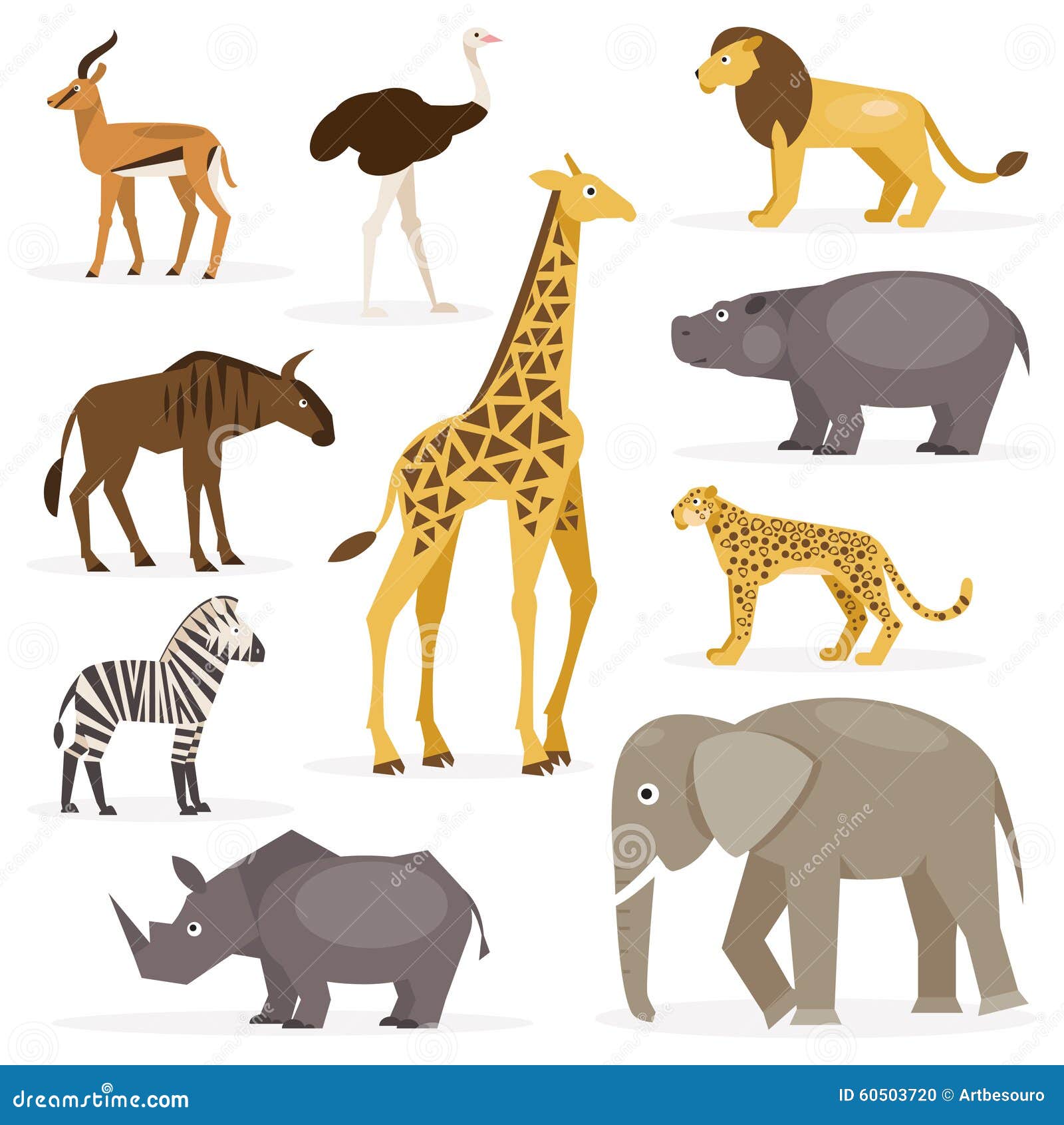 africa animal clipart - photo #32