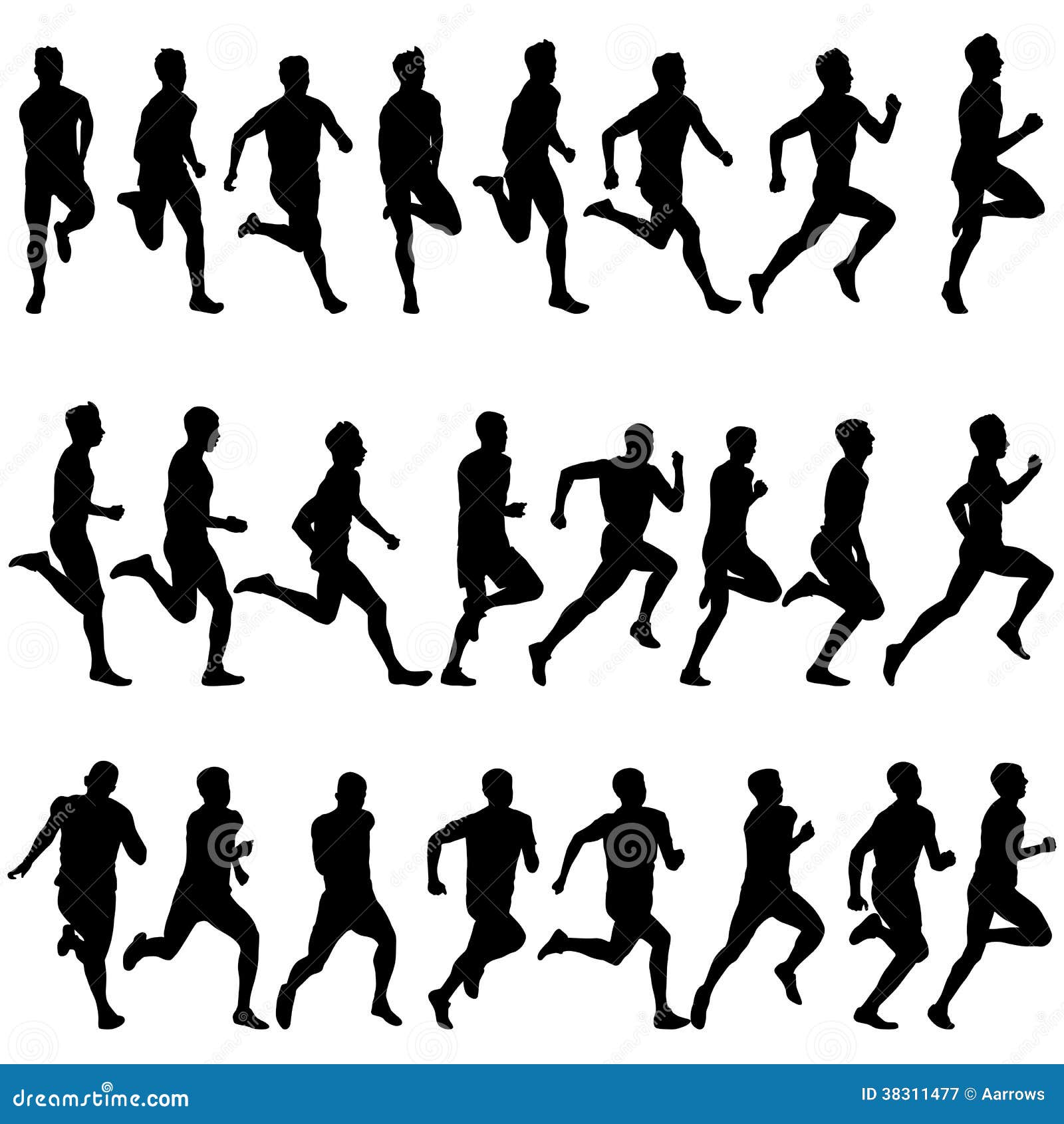 free vector clipart runners - photo #46