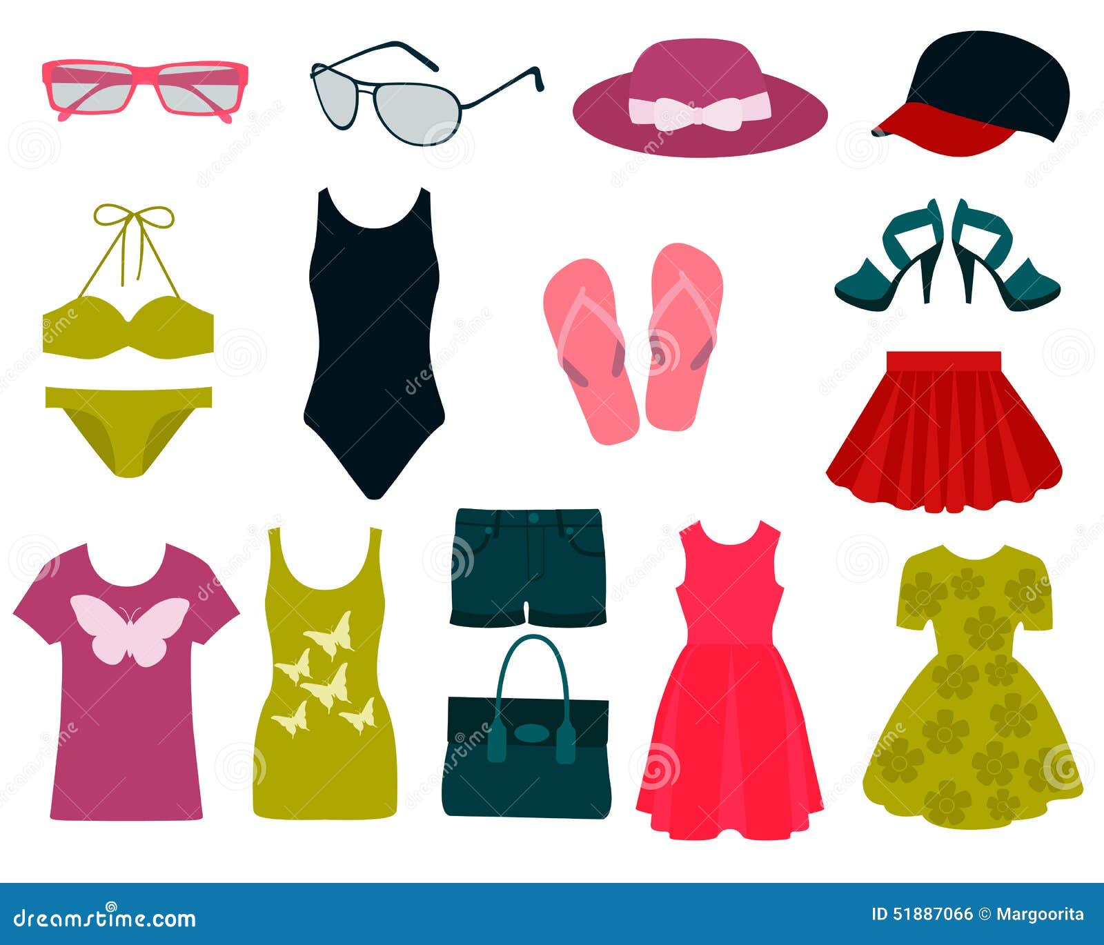 clipart of summer clothes - photo #15