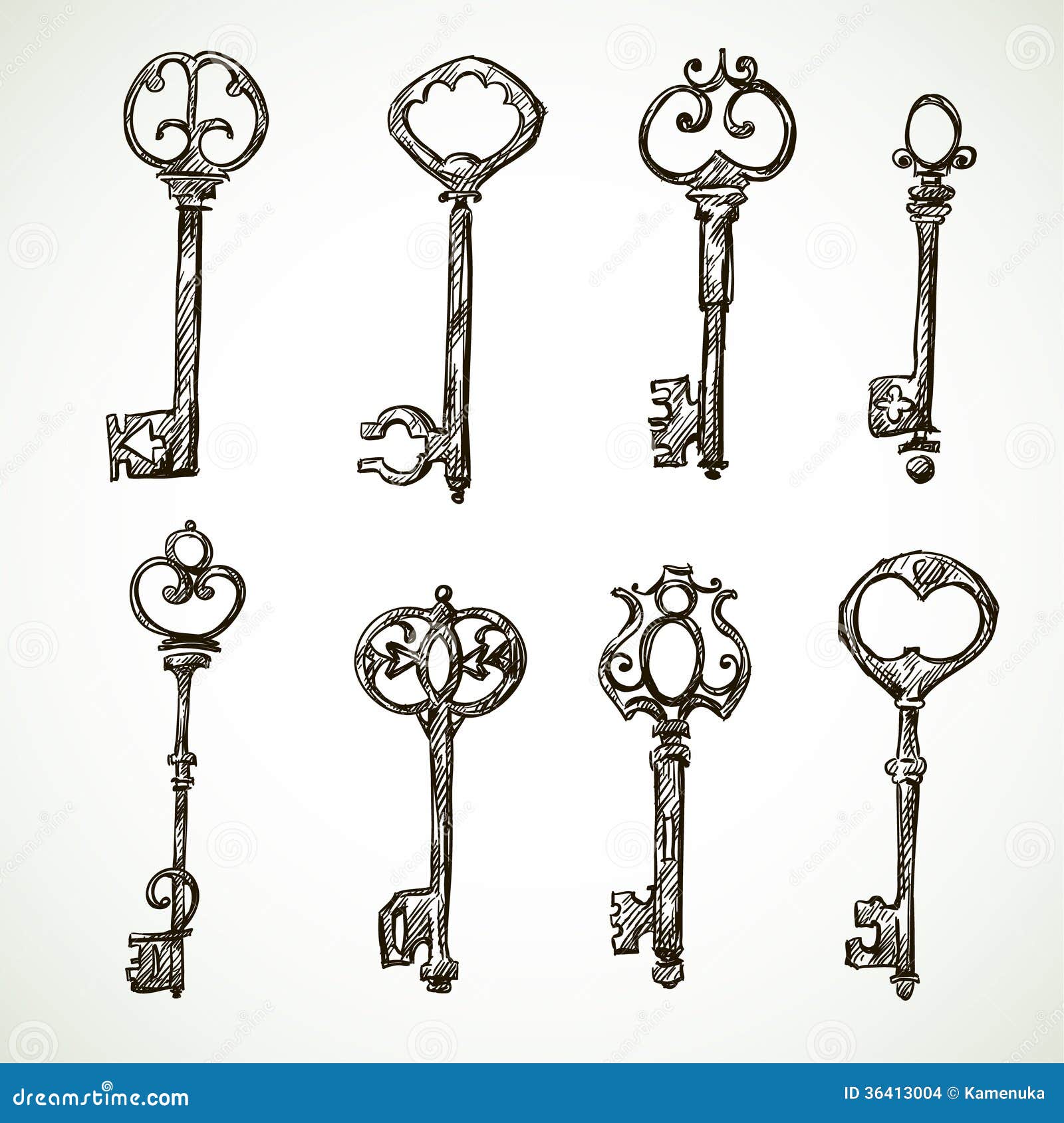 set of keys clipart - photo #49