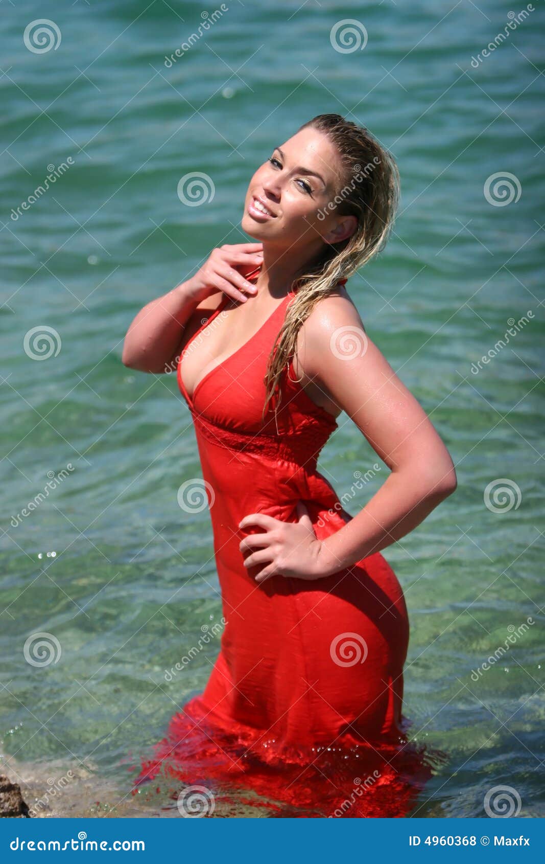 Sexy Blonde Girl With Wet Dress Royalty Free Stock Photos Image 27090 Hot Sex Picture photo