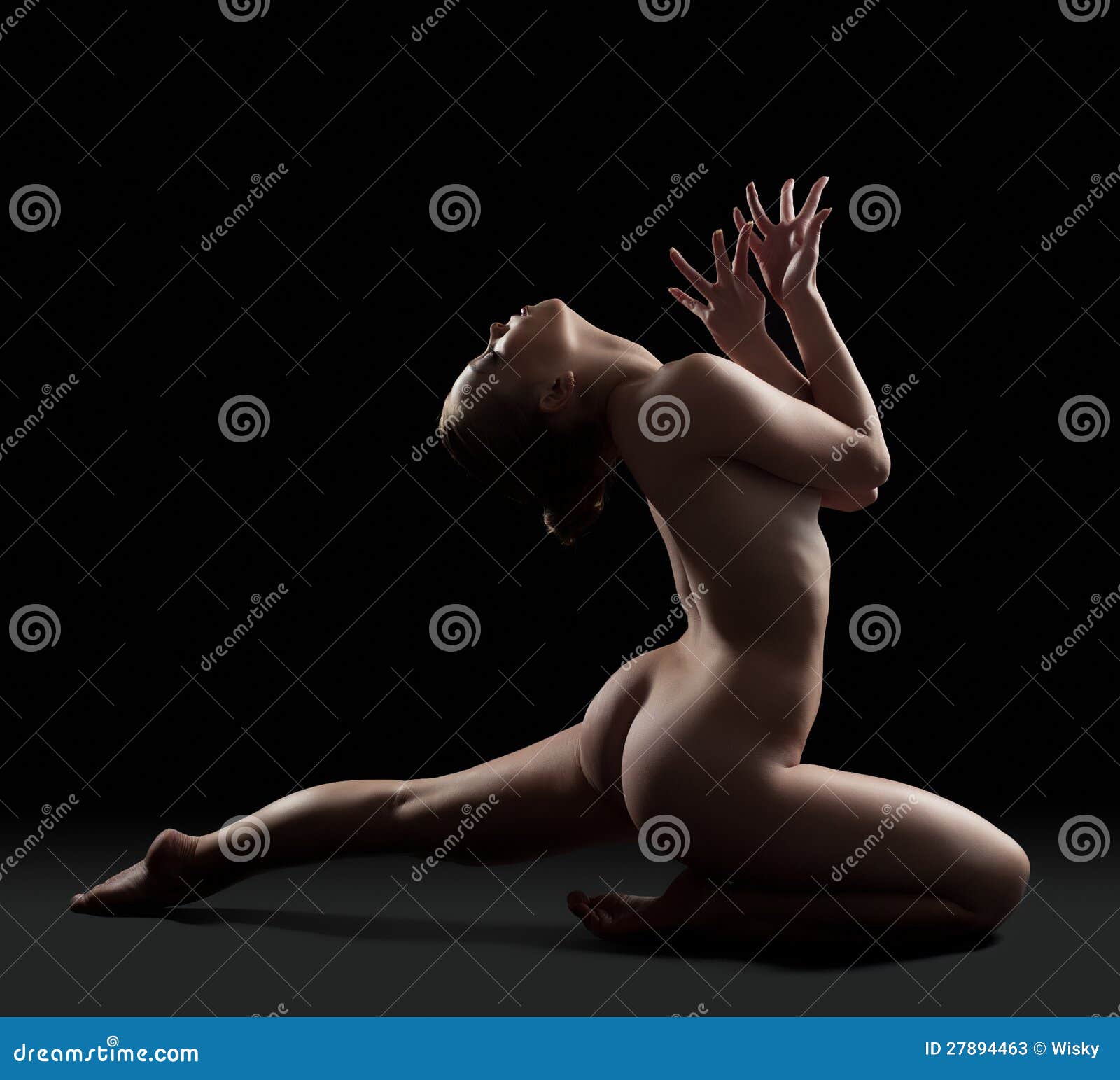 Naked Gymnast Posing 20