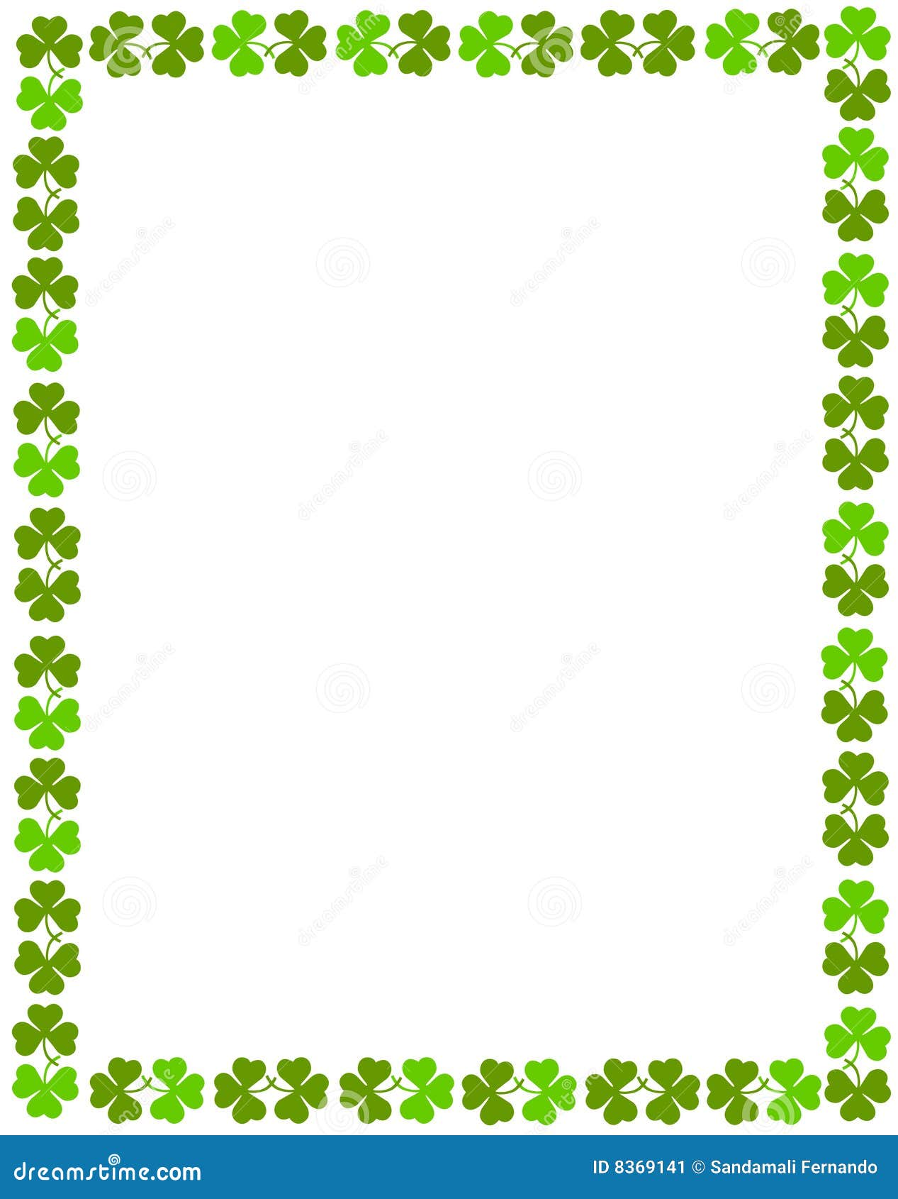 free clip art borders shamrocks - photo #10