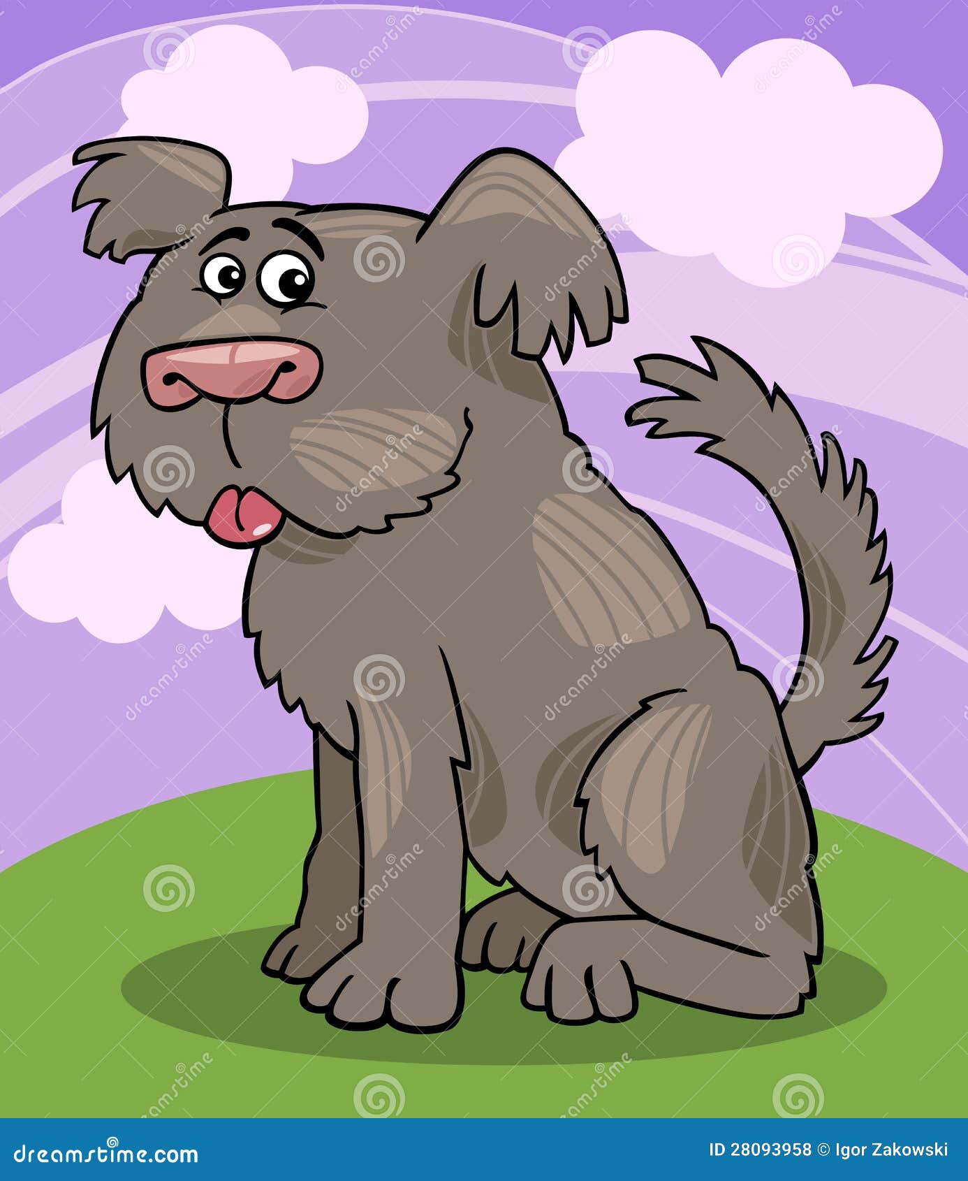 shaggy dog clipart - photo #50