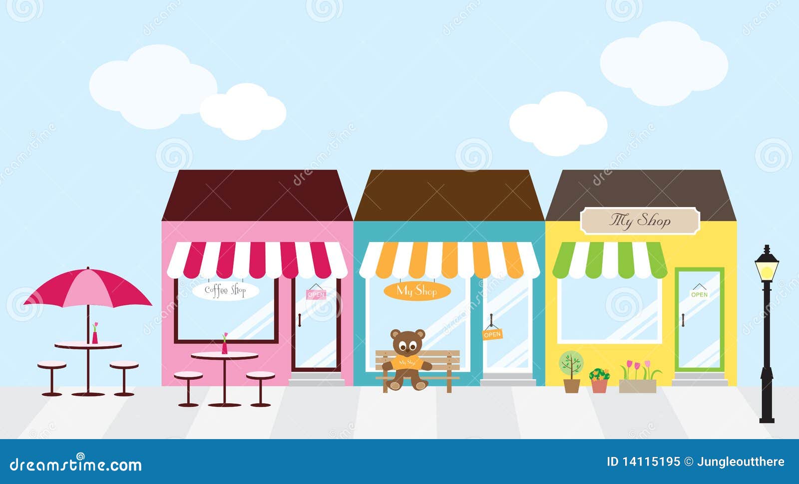 Shopping Center Royalty Free Stock Photo - Image: 14115195