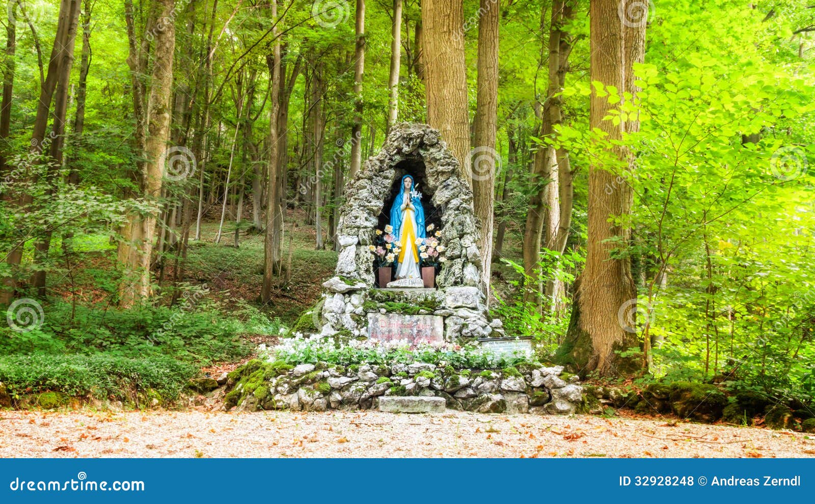  - shrine-maria-forest-bavaria-virgin-german-picture-was-taken-warm-high-summer-august-evening-32928248