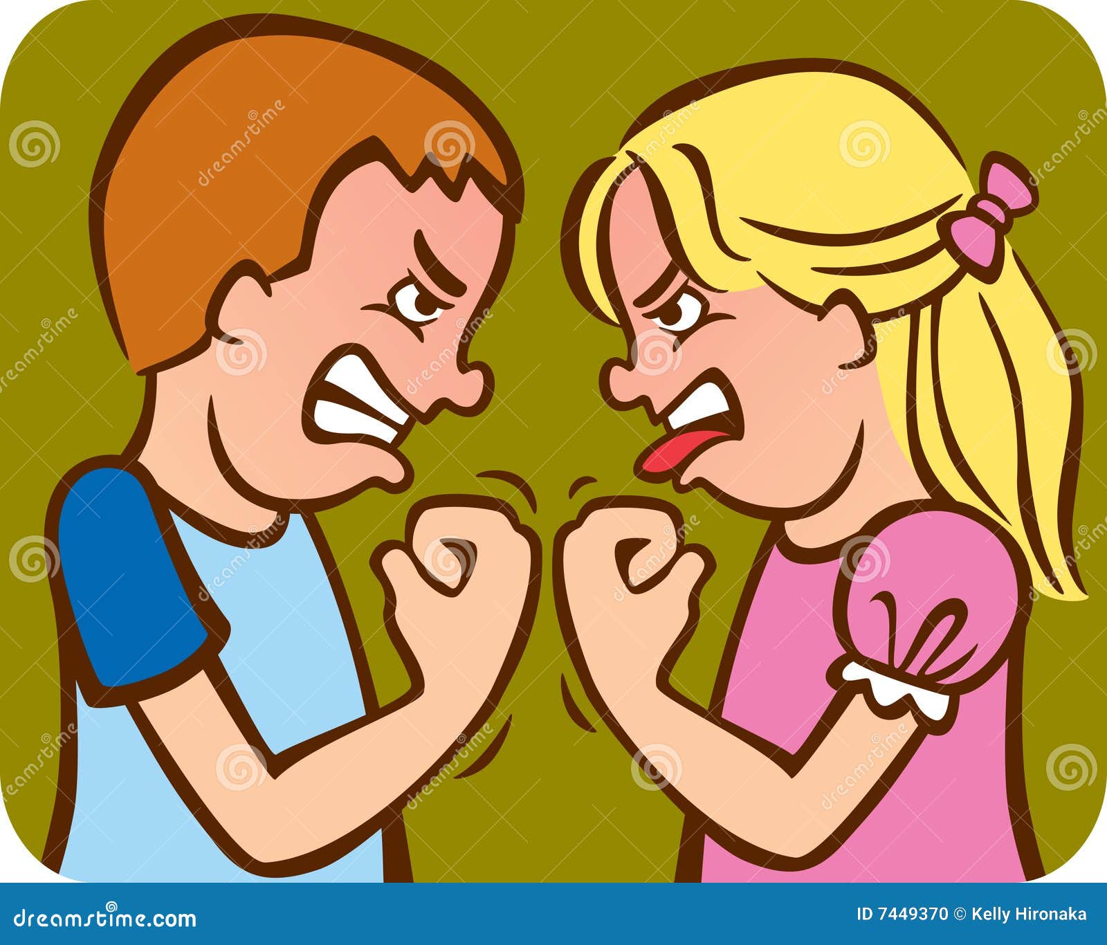 boy and girl fighting clipart - photo #33