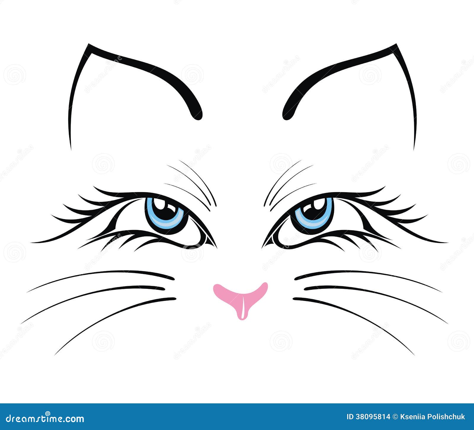 cat whiskers clipart - photo #49